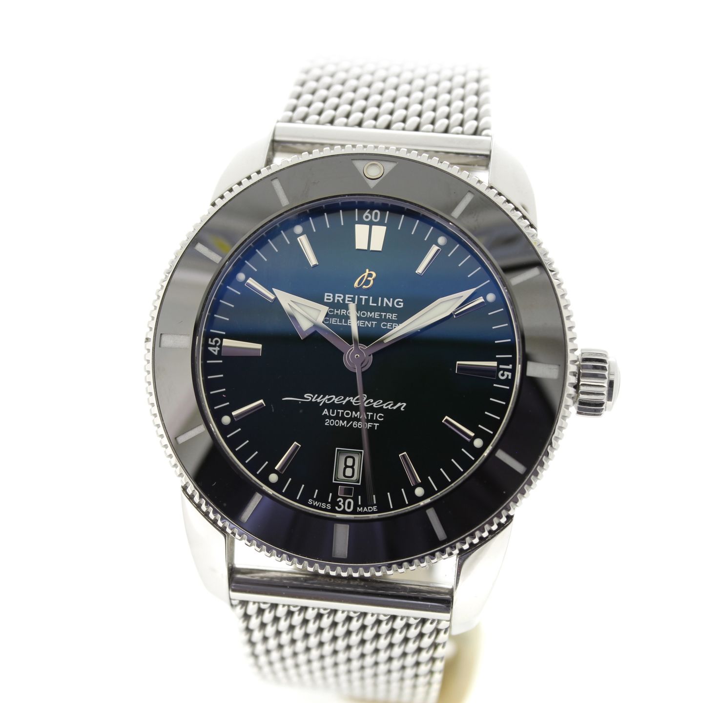 Breitling Superocean Heritage AB2020121L1A1 (2025) - Green dial 46 mm Steel case (2/7)