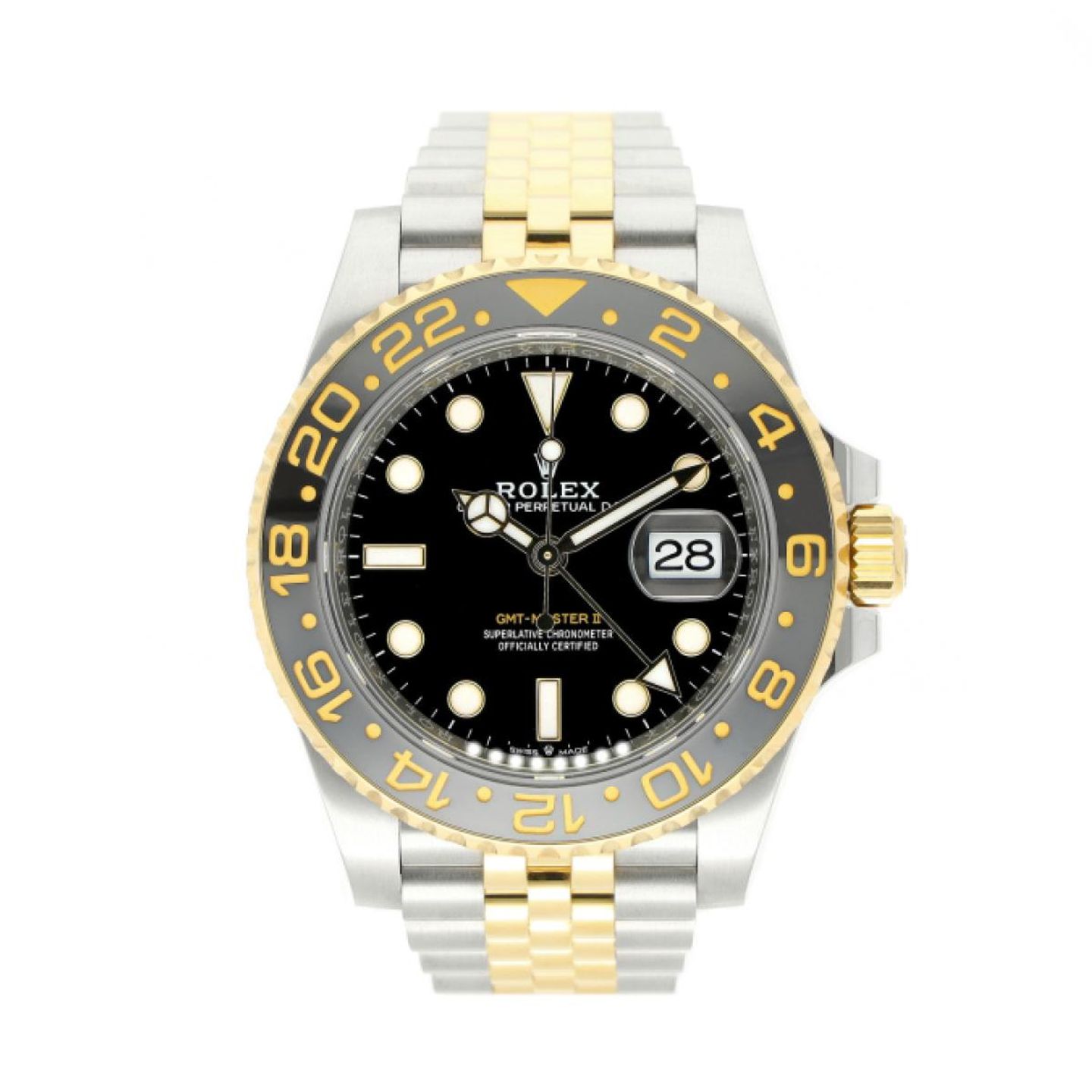 Rolex GMT-Master II 126713GRNR (2023) - Black dial 40 mm Gold/Steel case (1/5)