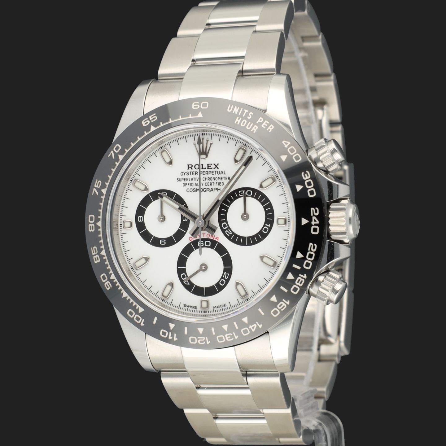 Rolex Daytona 116500LN (2021) - White dial 40 mm Steel case (1/8)