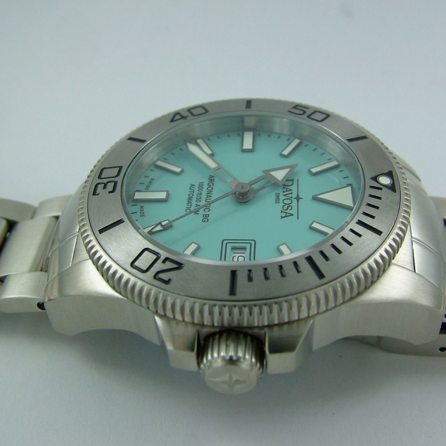 Davosa Argonautic - (2022) - Turquoise dial 43 mm Steel case (6/7)