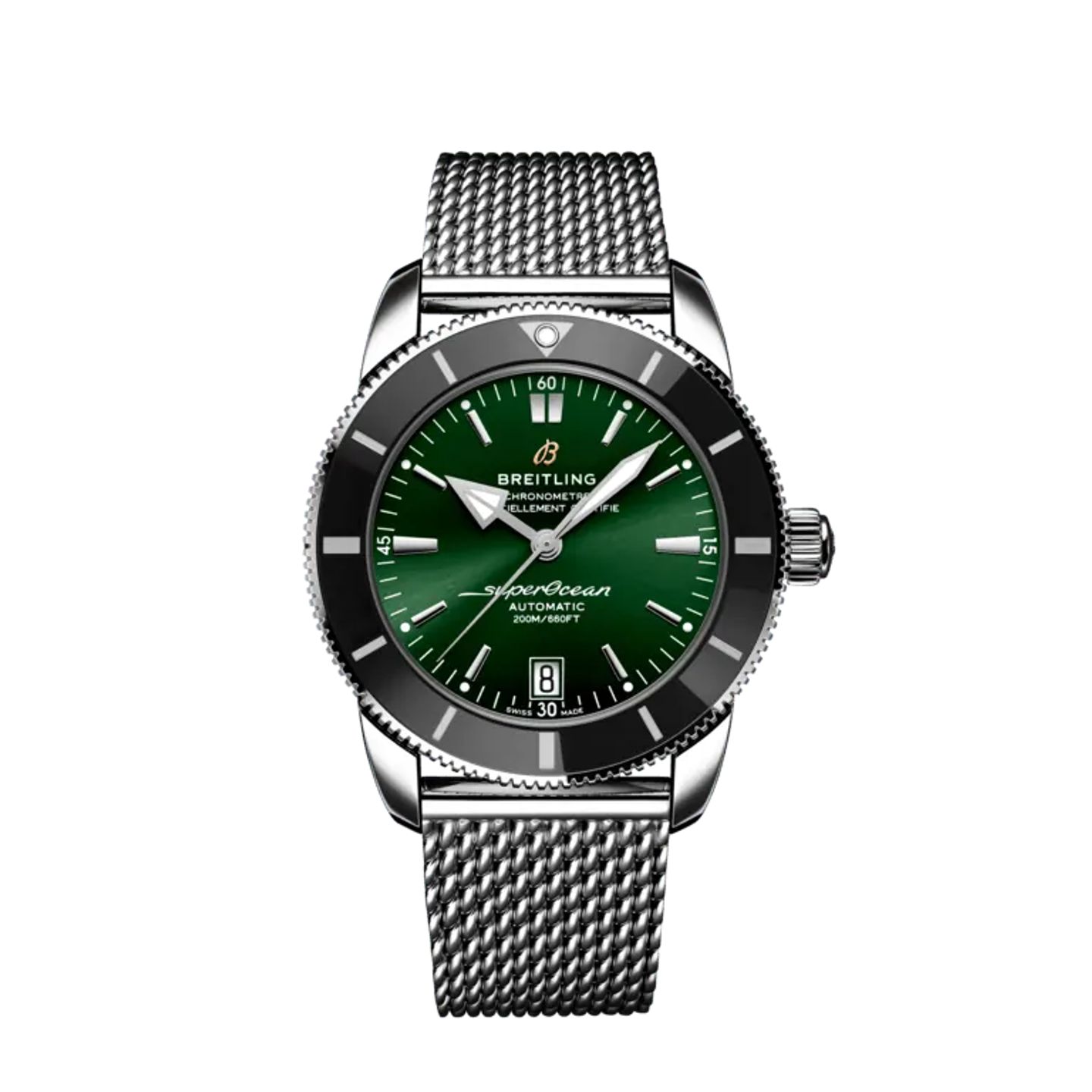 Breitling Superocean Heritage II 42 AB2010121L1A1 (2024) - Green dial 42 mm Steel case (1/1)