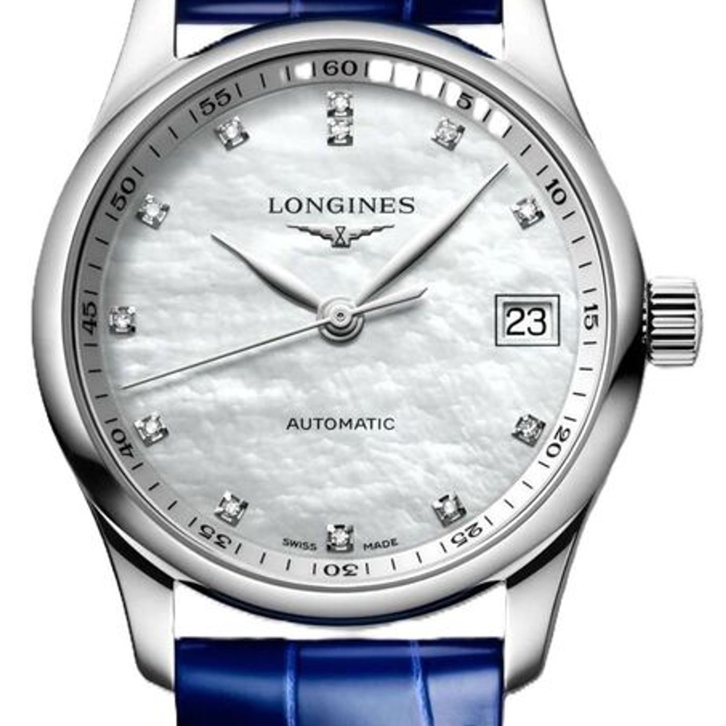 Longines Master Collection L2.357.4.87.0 (2025) - Parelmoer wijzerplaat 34mm Staal (1/1)
