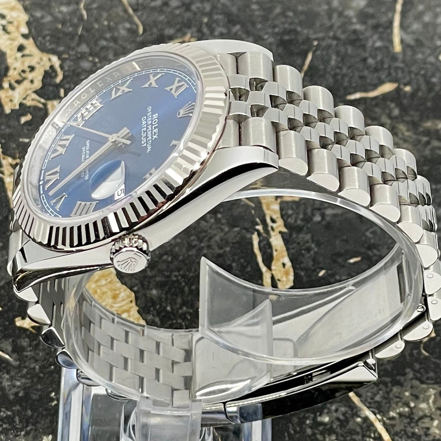 Rolex Datejust 41 126334 (2025) - Blue dial 41 mm Steel case (4/8)