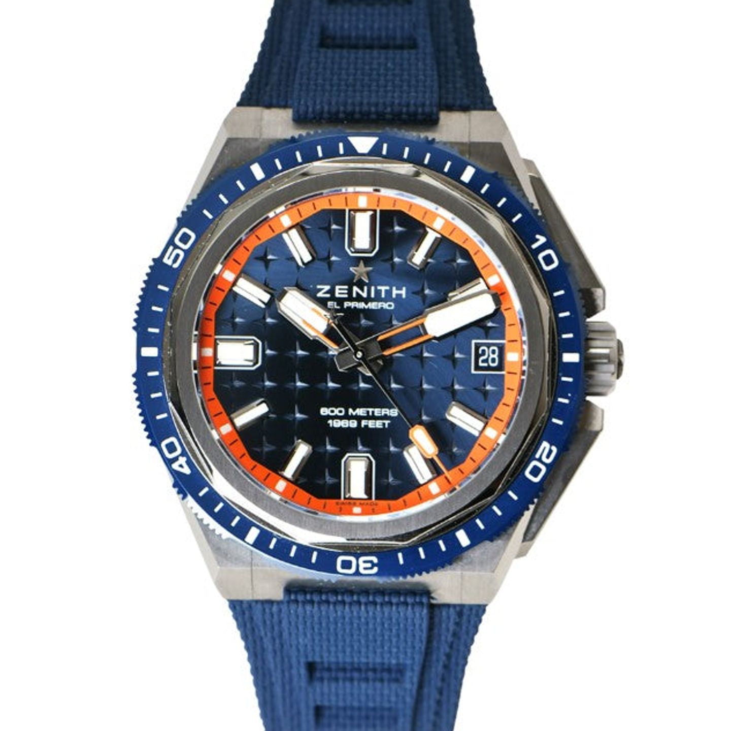 Zenith Defy 95.9601.3620/51.I301 (2025) - Blauw wijzerplaat 43mm Staal (1/1)
