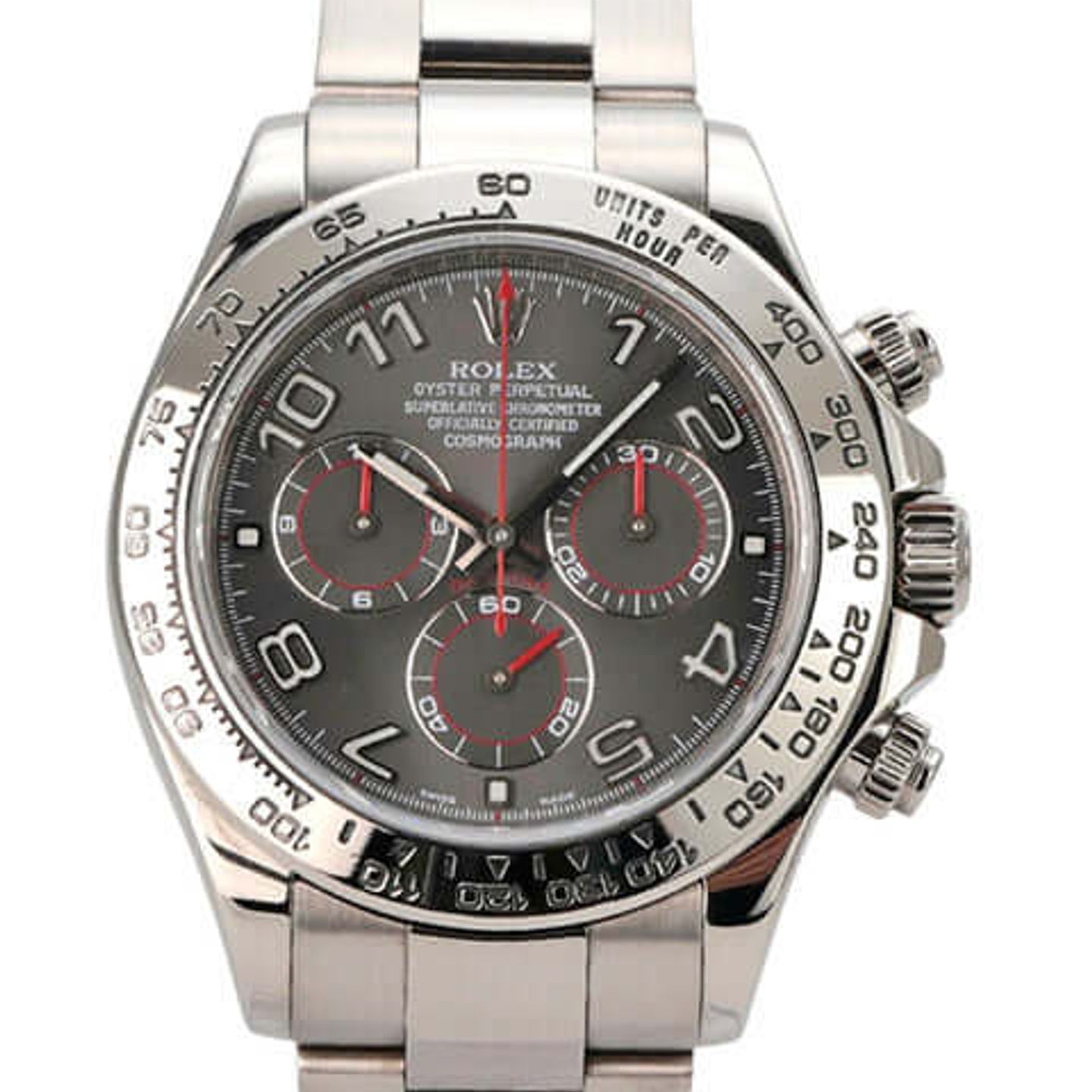 Rolex Daytona 116509 (2006) - Zilver wijzerplaat 40mm Witgoud (1/8)