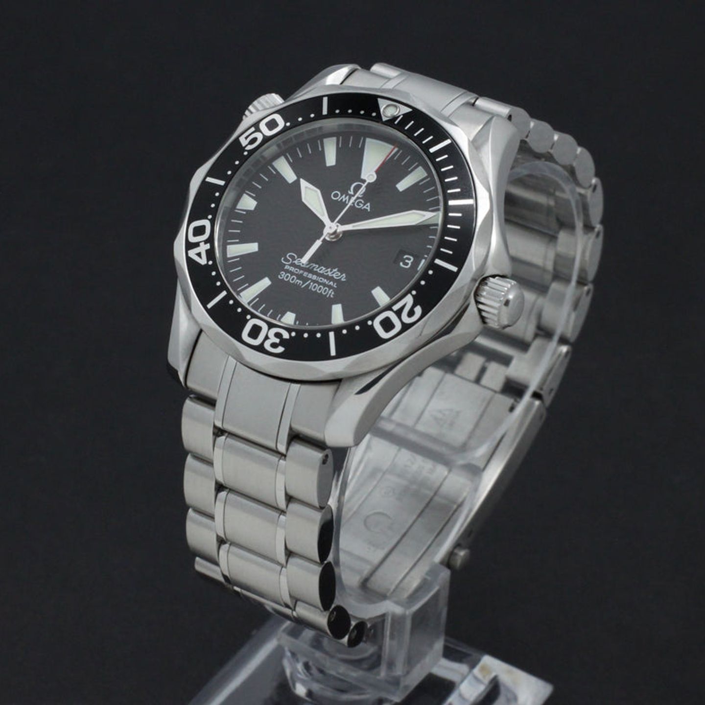 Omega Seamaster Diver 300 M 2262.50.00 (2010) - Zwart wijzerplaat 36mm Staal (5/7)