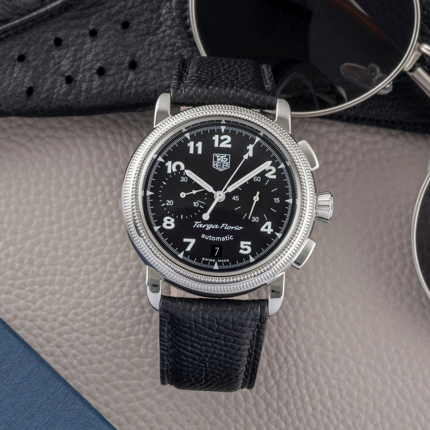 TAG Heuer Targa Florio CX2110.FC6171 (Onbekend (willekeurig serienummer)) - 40mm Staal (1/8)