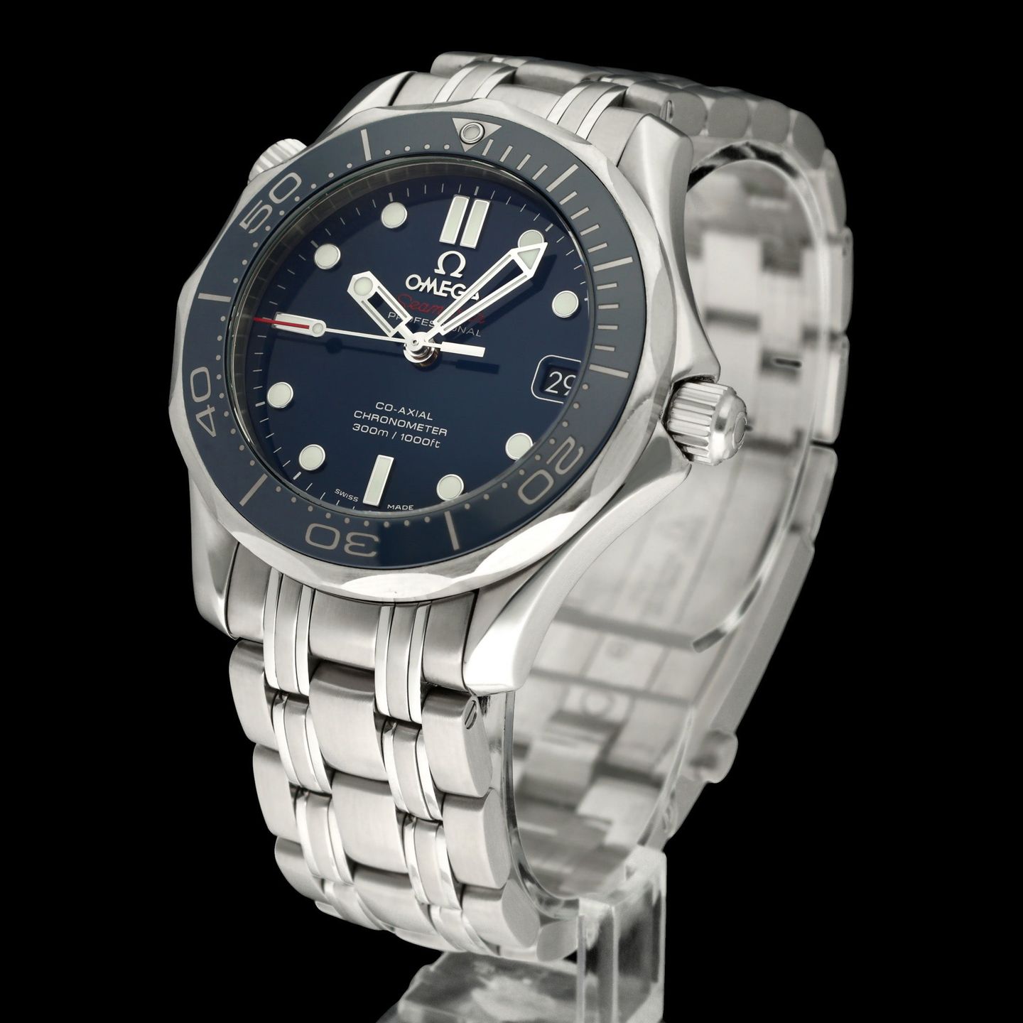 Omega Seamaster Diver 300 M 212.30.36.20.03.001 (2019) - Blue dial 36 mm Steel case (2/8)