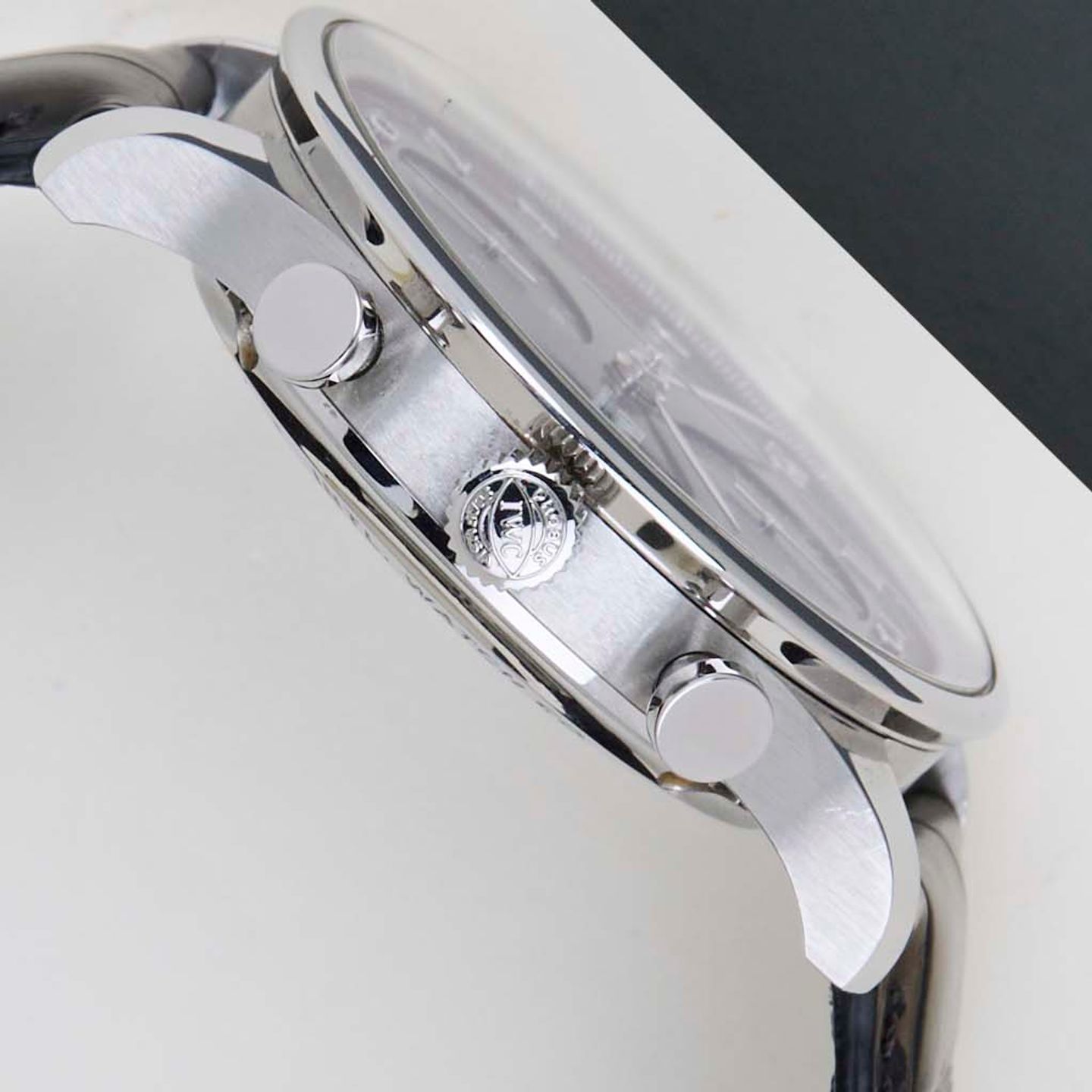 IWC Portuguese Chronograph IW371609 (2020) - Zwart wijzerplaat 41mm Staal (8/8)