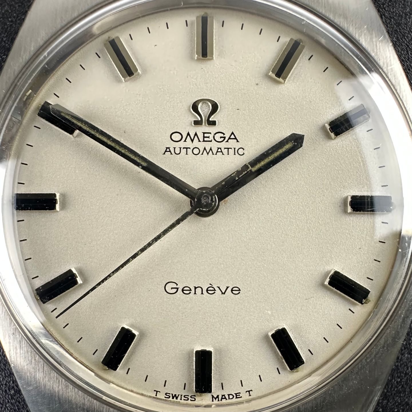 Omega Genève 165.041 (1968) - Wit wijzerplaat 34mm Staal (8/8)