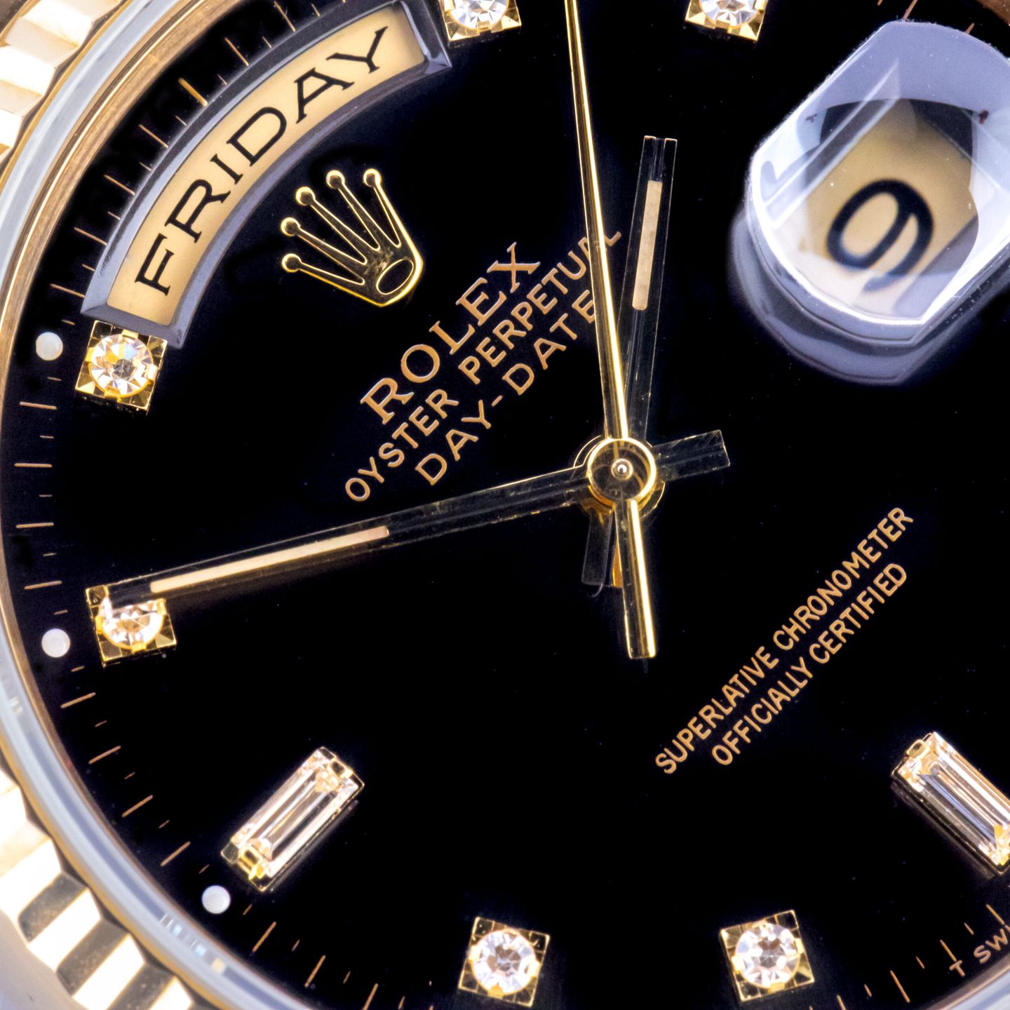 Rolex Day-Date 36 18238 (1992) - 36 mm Yellow Gold case (2/8)