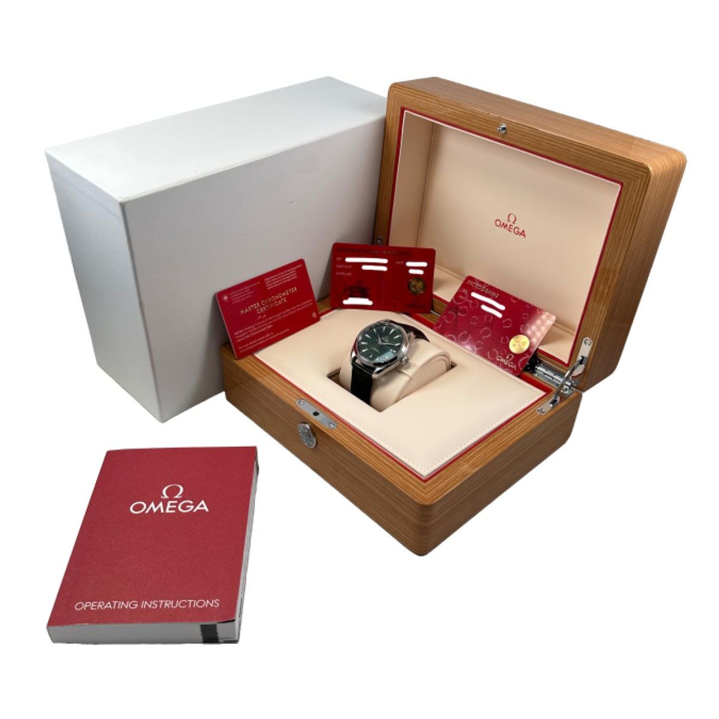 Omega Seamaster Aqua Terra 220.13.41.21.10.001 (2022) - Green dial 41 mm Steel case (5/5)