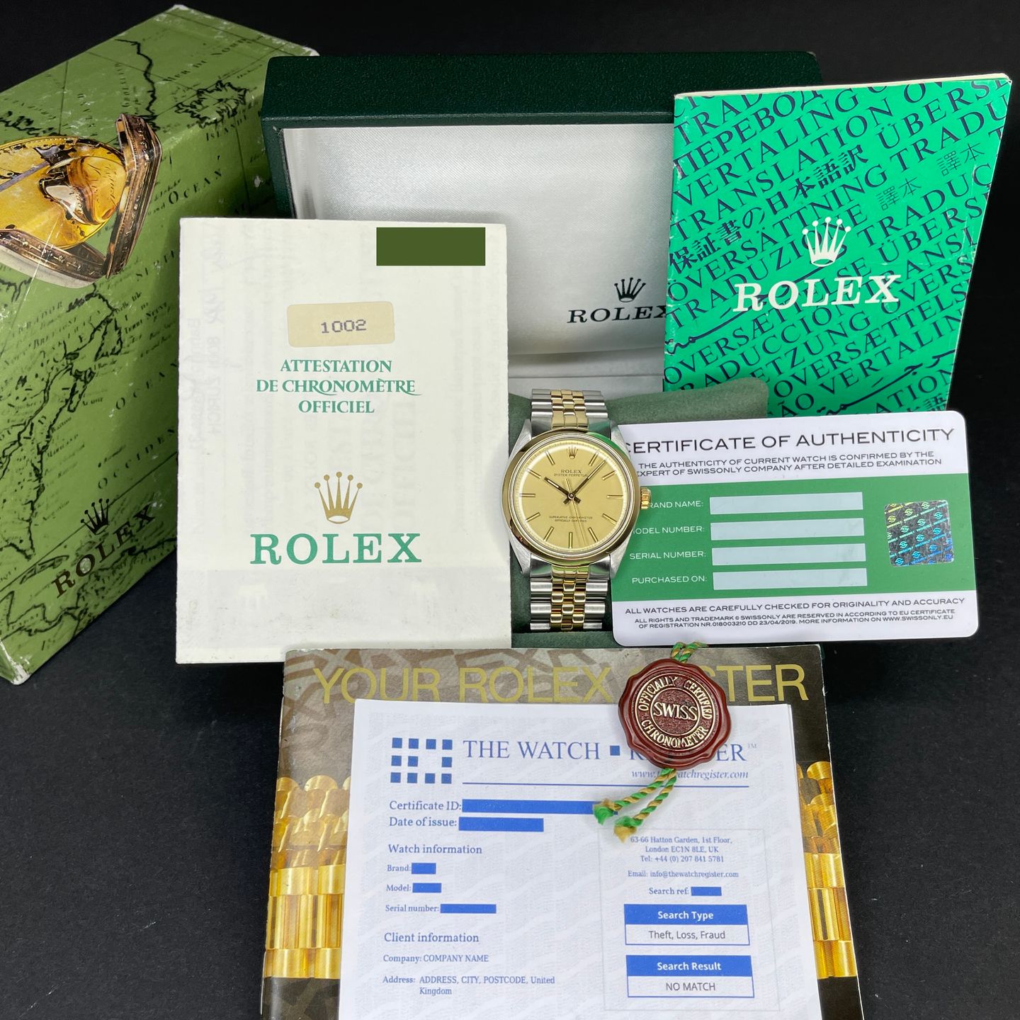 Rolex Oyster Perpetual 1002 - (2/8)