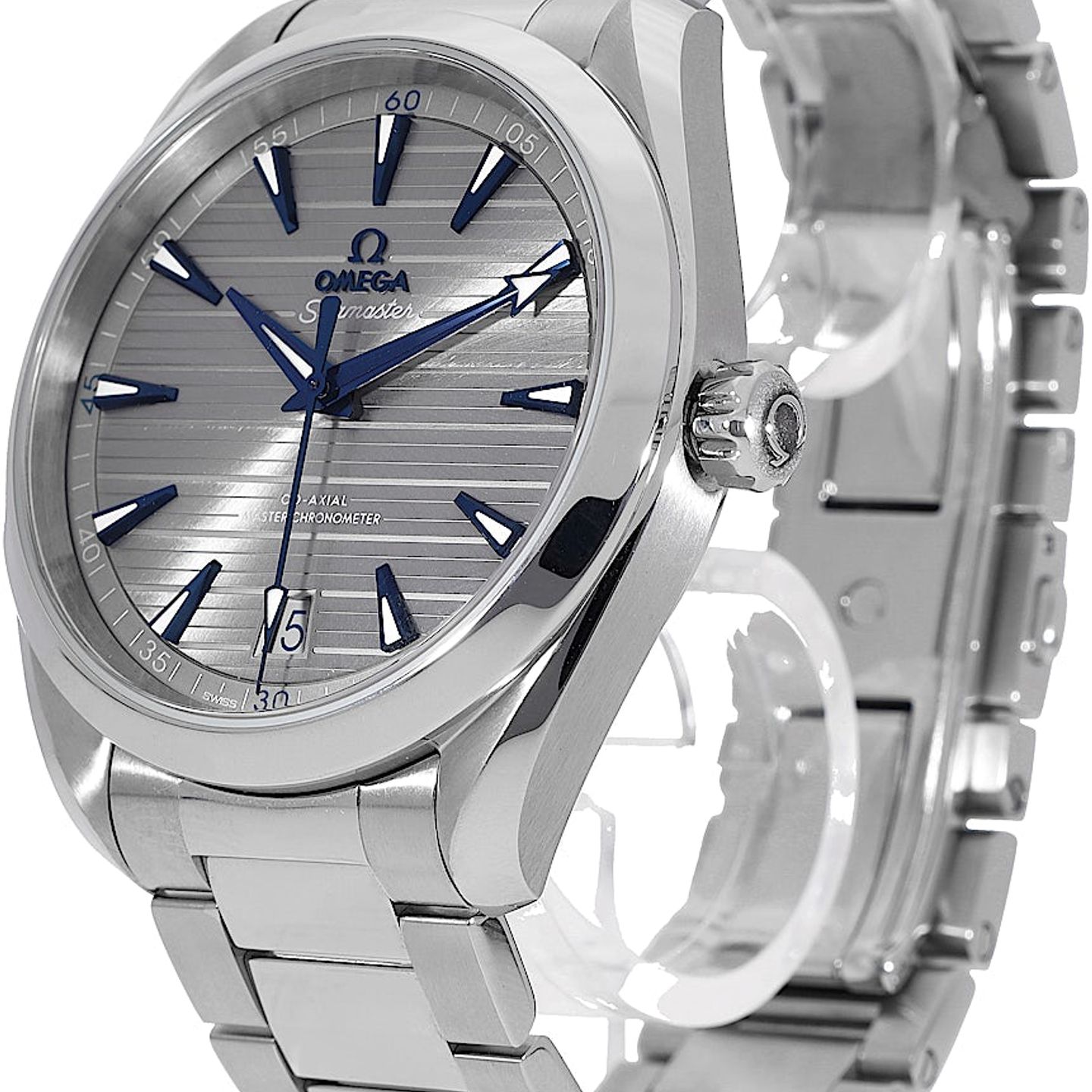 Omega Seamaster Aqua Terra 220.10.41.21.06.001 (2021) - Grey dial 41 mm Steel case (3/5)