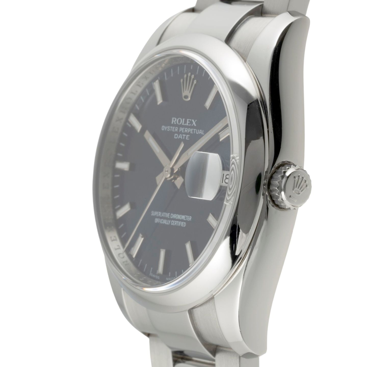 Rolex Oyster Perpetual Date 115200 (2007) - 34mm Staal (6/8)