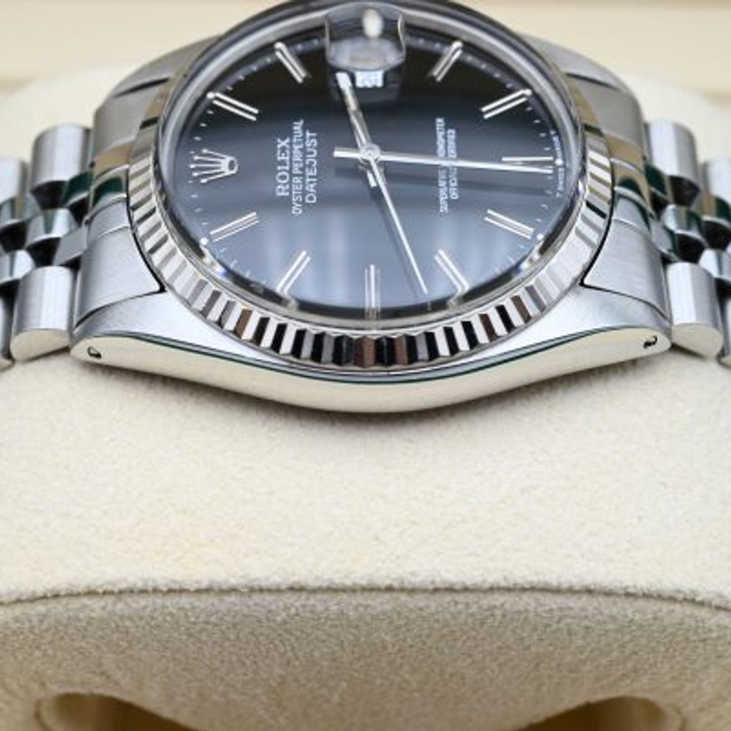 Rolex Datejust 36 16014 (1986) - Black dial 36 mm Steel case (4/8)