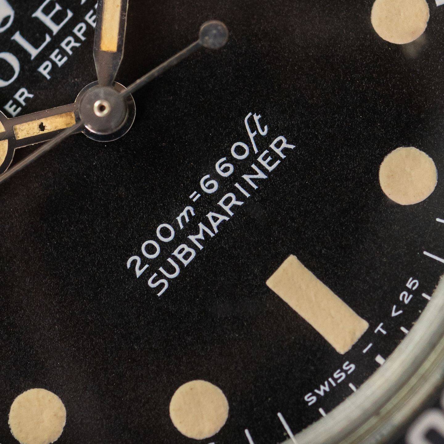 Rolex Submariner No Date 5513 (1967) - Zwart wijzerplaat 40mm Staal (3/7)