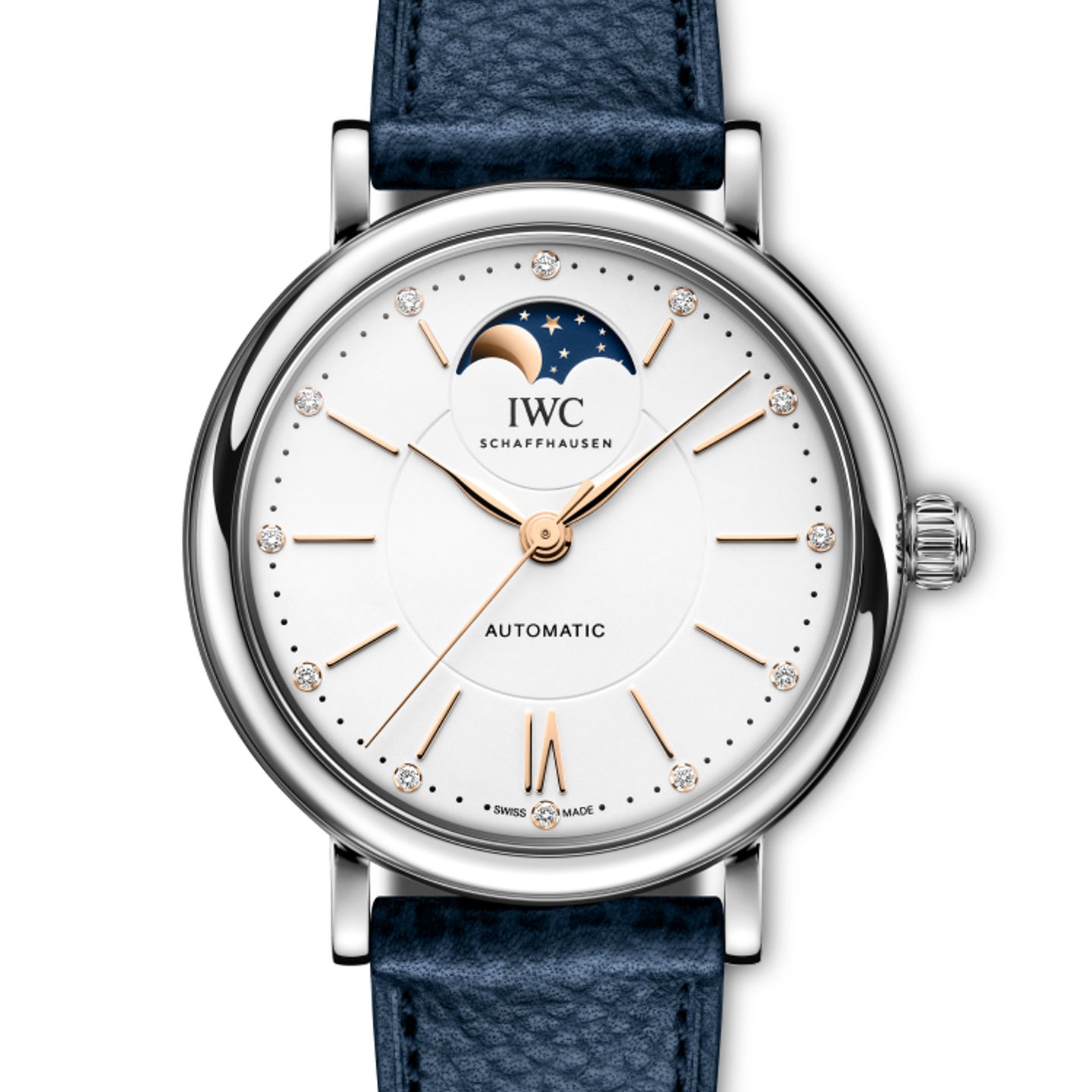 IWC Portofino Automatic IW459601 (2024) - Zilver wijzerplaat 37mm Staal (1/1)