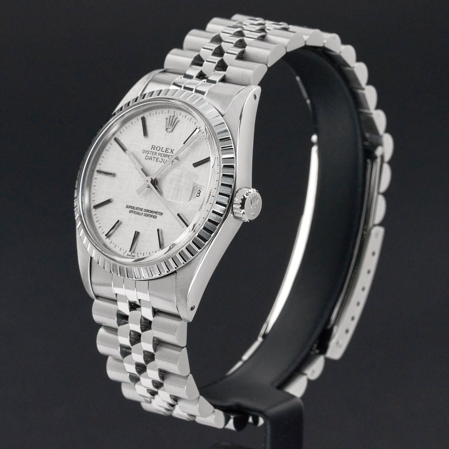 Rolex Datejust 36 16030 (1986) - Silver dial 36 mm Steel case (4/8)