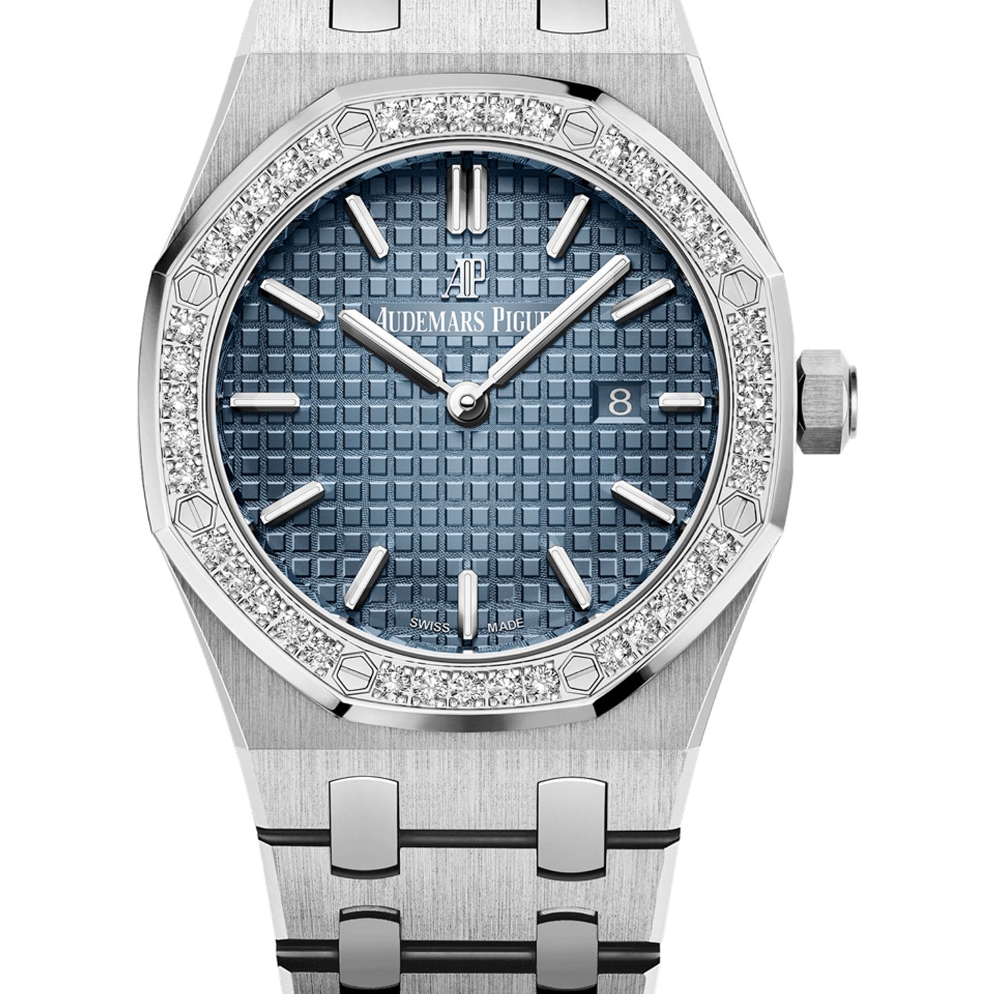 Audemars Piguet Royal Oak Lady 67651IP.ZZ.1261IP.01 (2025) - Blue dial 33 mm Titanium case (1/1)