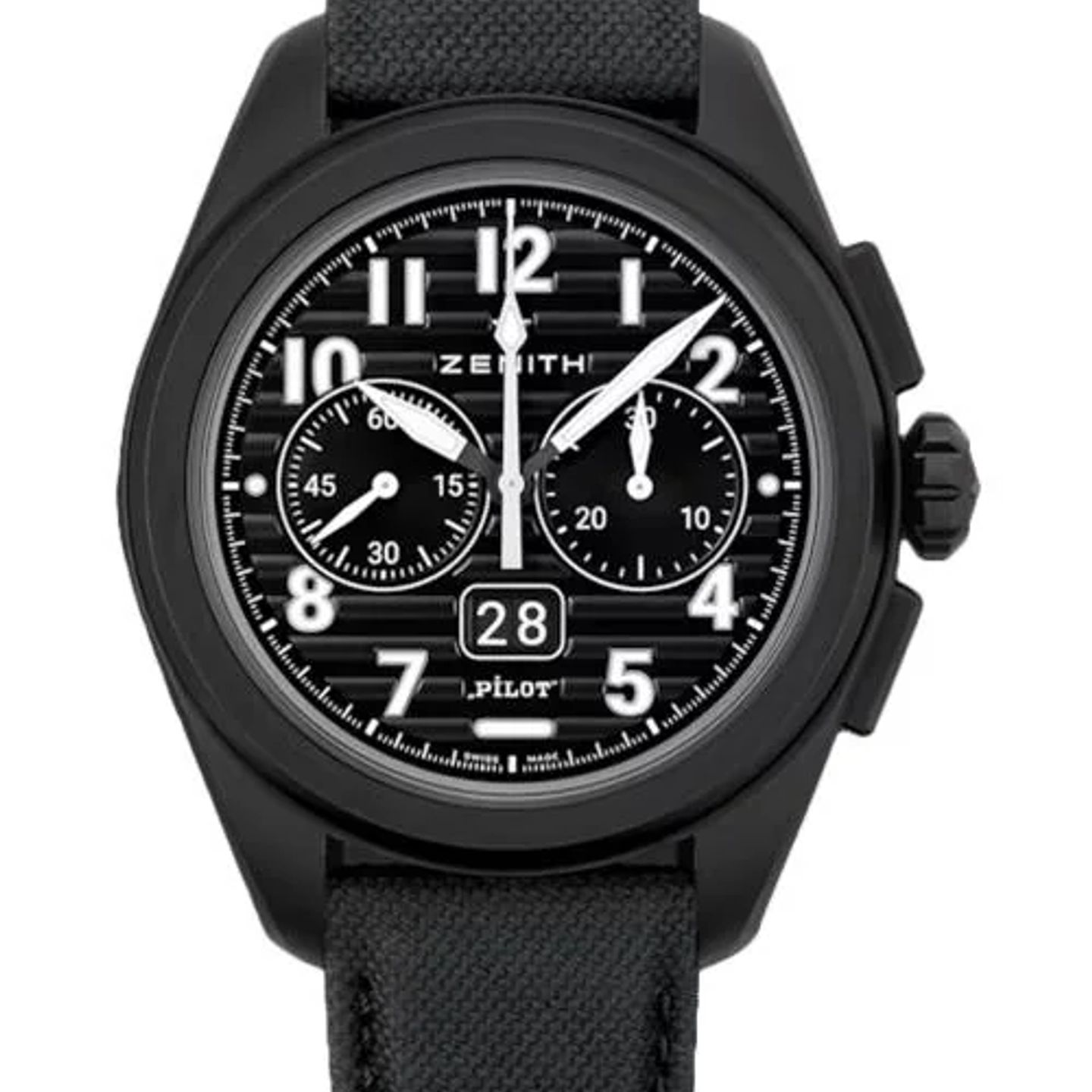 Zenith Pilot 49.4000.3652/21.I001 (2026) - Zwart wijzerplaat 43mm Keramiek (1/1)