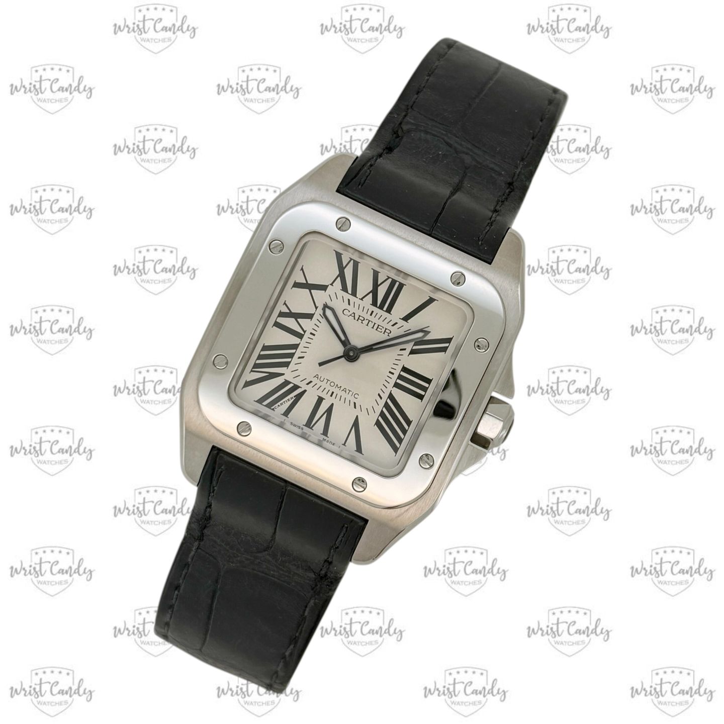 Cartier Santos 100 W20106X8 (2016) - 33 mm Steel case (4/8)