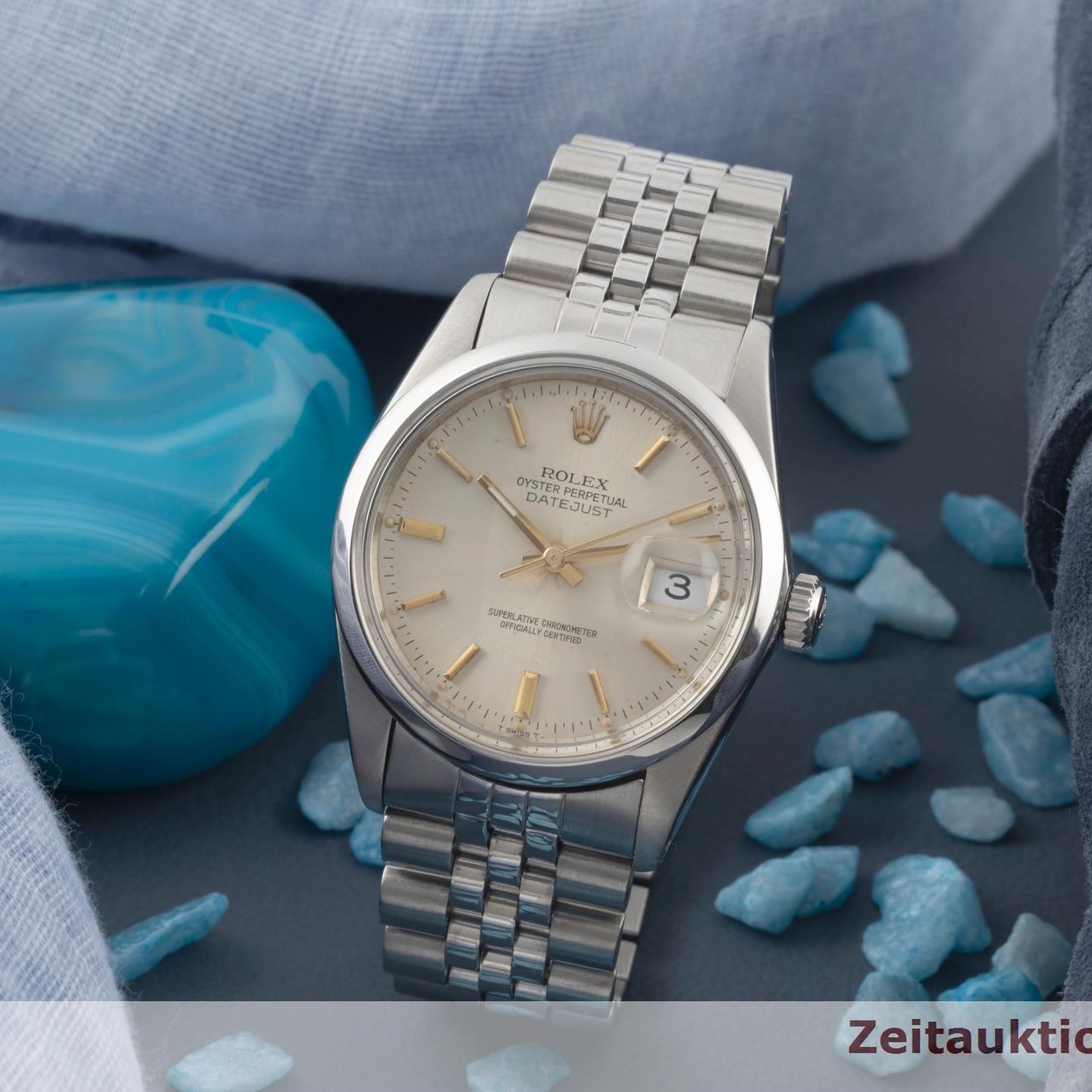 Rolex Oyster Perpetual 36 116000 (Unknown (random serial)) - Silver dial 36 mm Steel case (1/8)