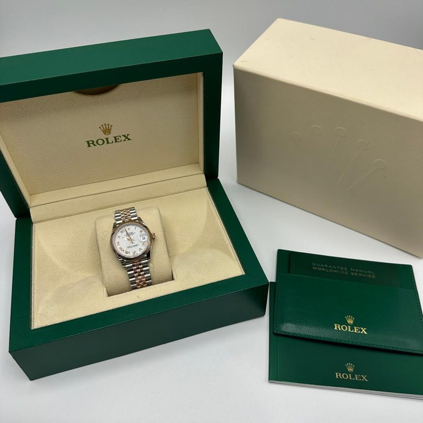 Rolex Datejust 278241 (2025) - 31mm Goud/Staal (2/10)