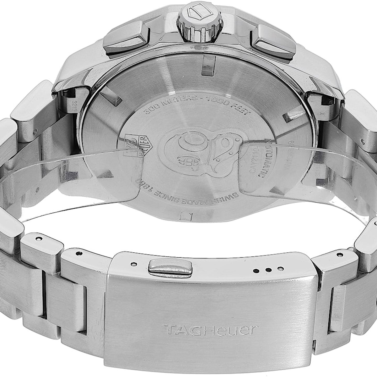 TAG Heuer Aquaracer 300M CAY2110.BA0927 (Onbekend (willekeurig serienummer)) - Zwart wijzerplaat 43mm Staal (5/5)