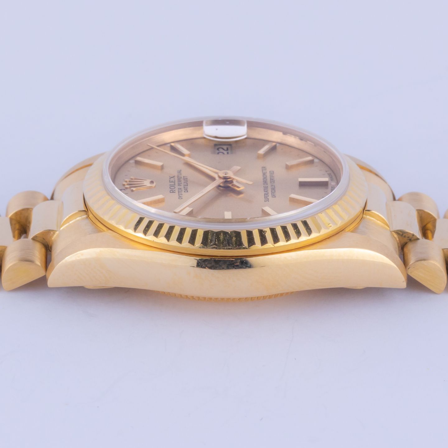 Rolex Datejust 31 68278 (1985) - 31 mm Yellow Gold case (5/8)