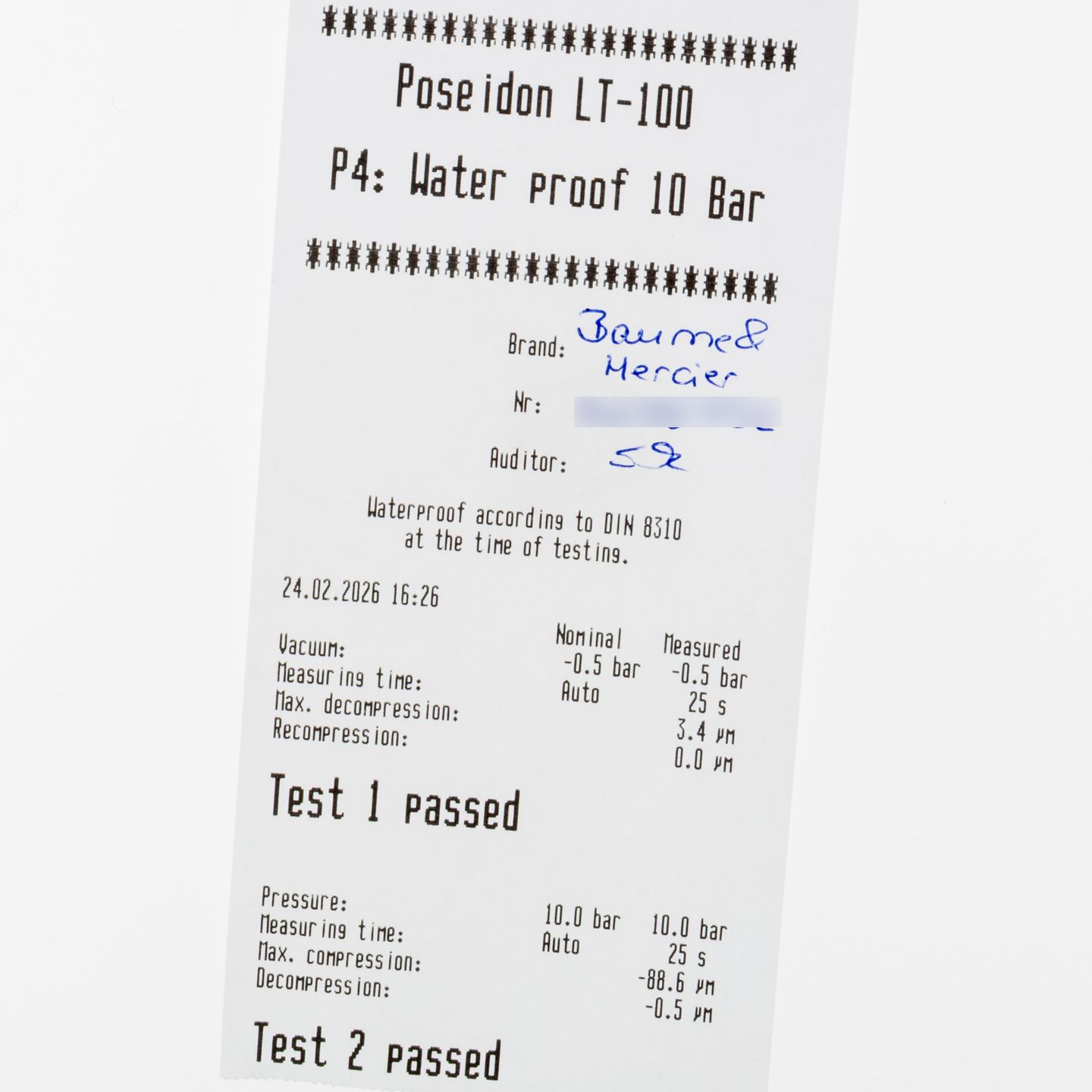 Baume & Mercier Capeland MV045216 - (5/8)