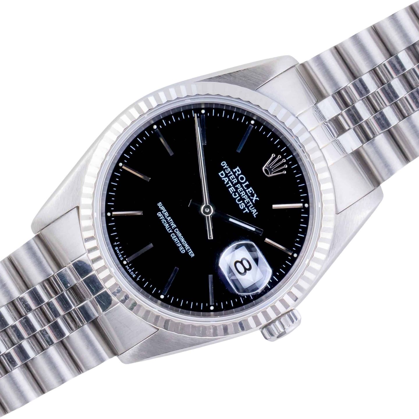 Rolex Datejust 36 16234 (1988) - 36 mm Steel case (1/8)