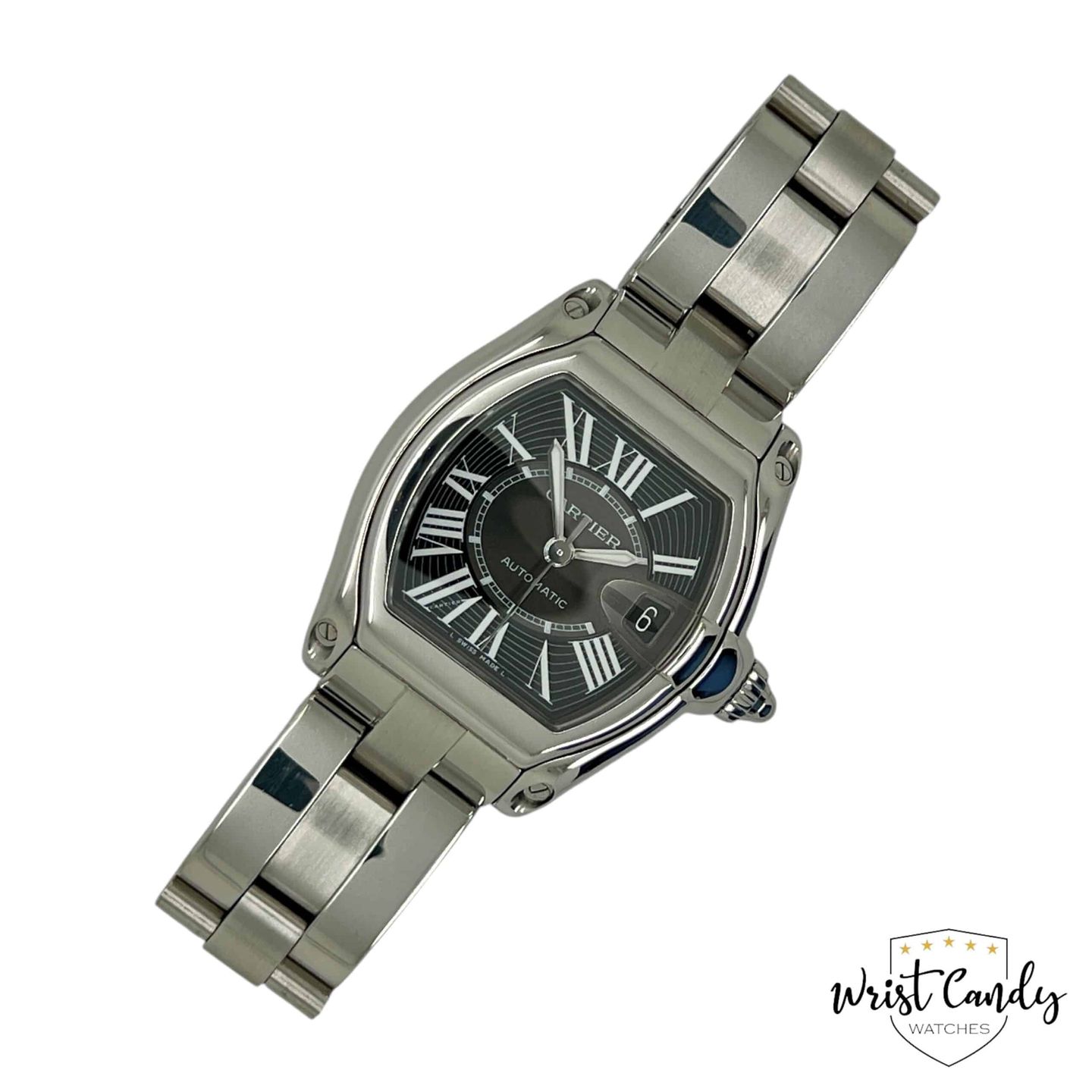 Cartier Roadster 2510 (2008) - 37 mm Steel case (3/8)