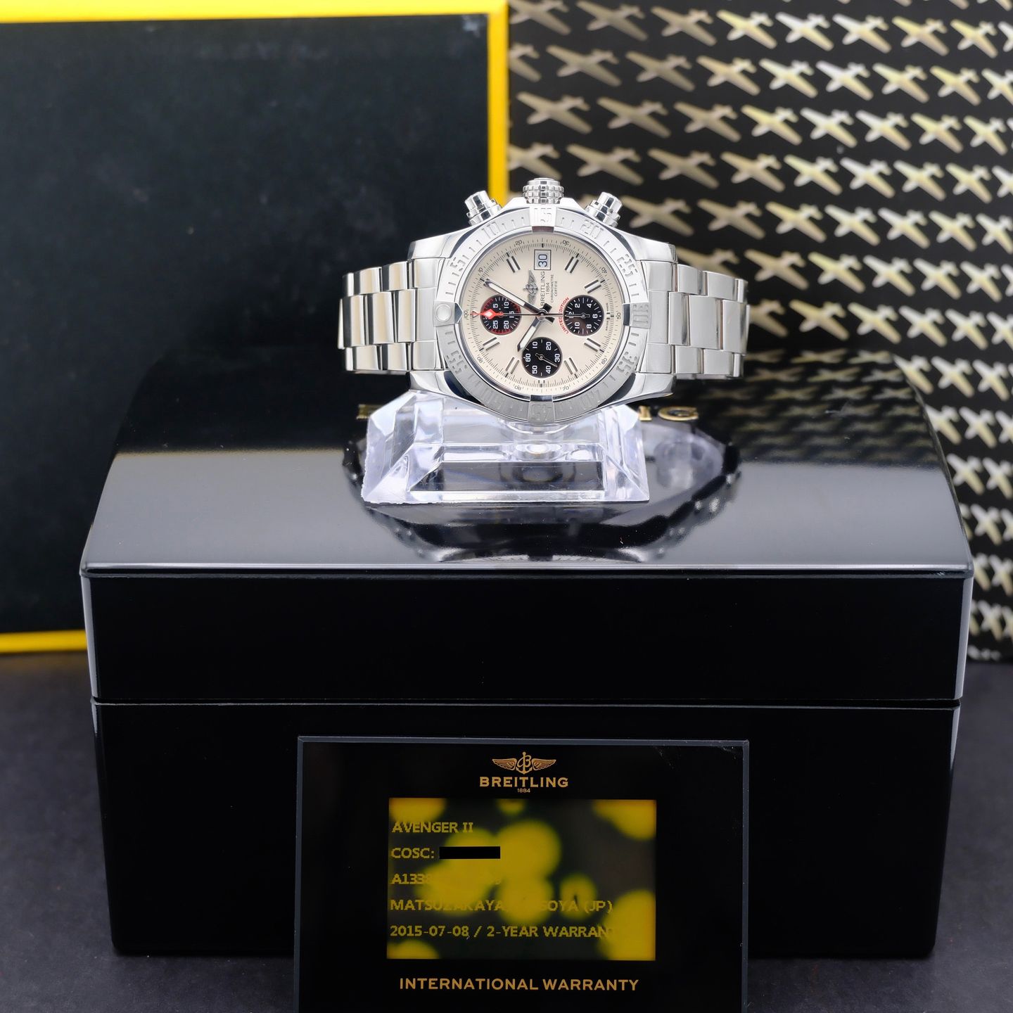 Breitling Avenger II A13381 (2015) - 43 mm Steel case (3/8)