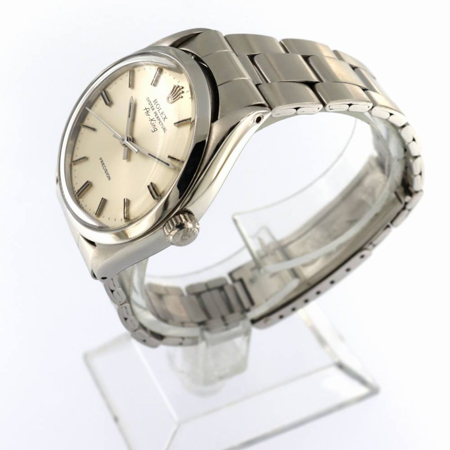 Rolex Air-King 5500 (1981) - 34mm Staal (2/6)