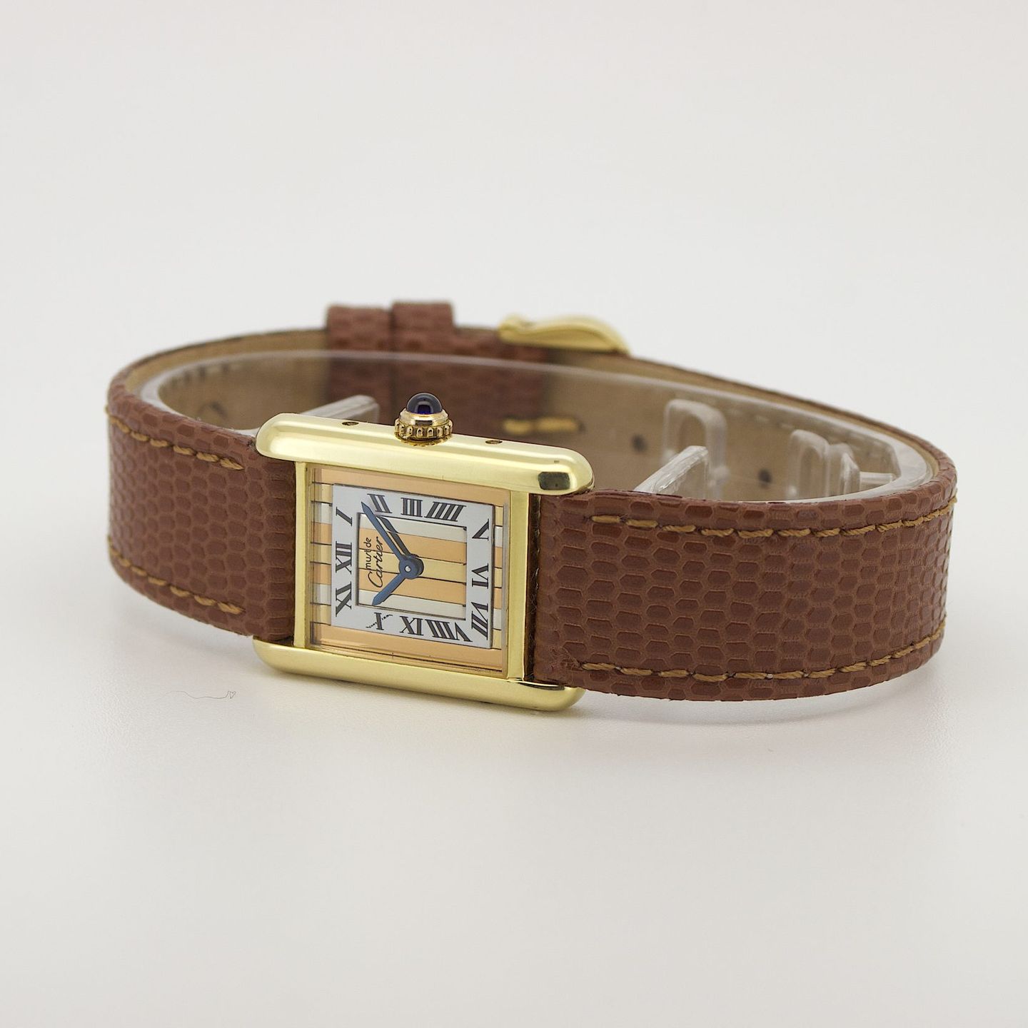 Cartier Tank Vermeil 366001 (Onbekend (willekeurig serienummer)) - 20mm Zilver (7/8)