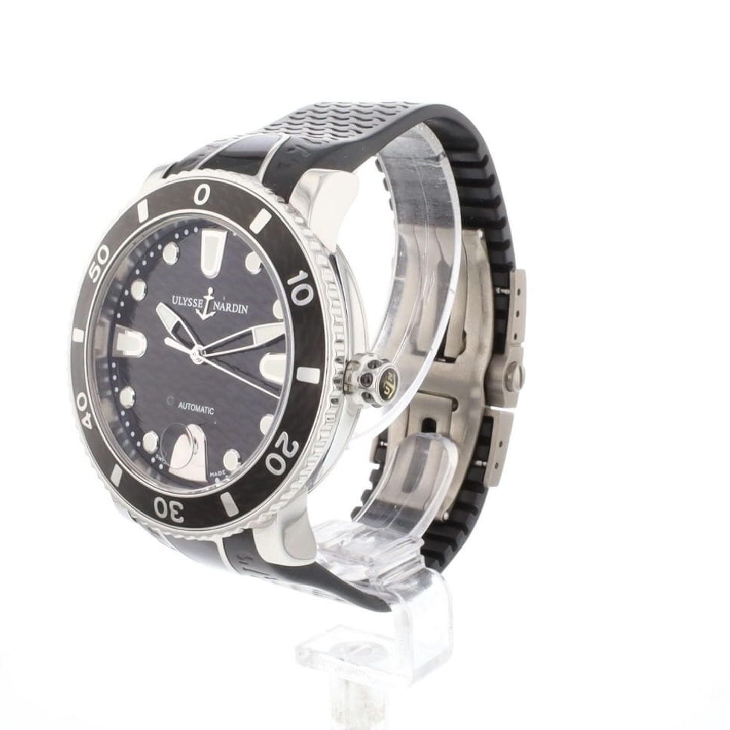 Ulysse Nardin Lady Diver 8103-101 (Onbekend (willekeurig serienummer)) - Zwart wijzerplaat 41mm Staal (2/6)
