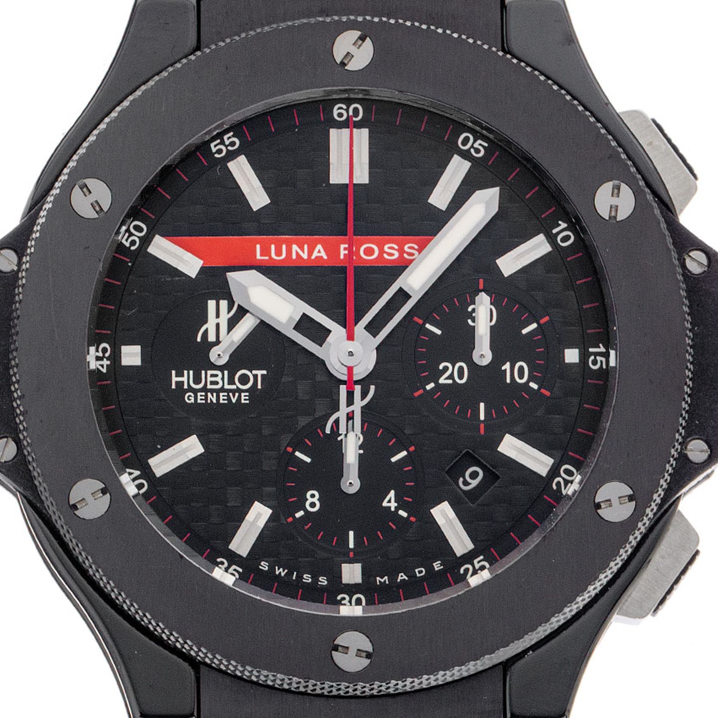 Hublot Big Bang 44 mm 301.CM.131.RX.LUN06 (2010) - Black dial 44 mm Ceramic case (1/7)