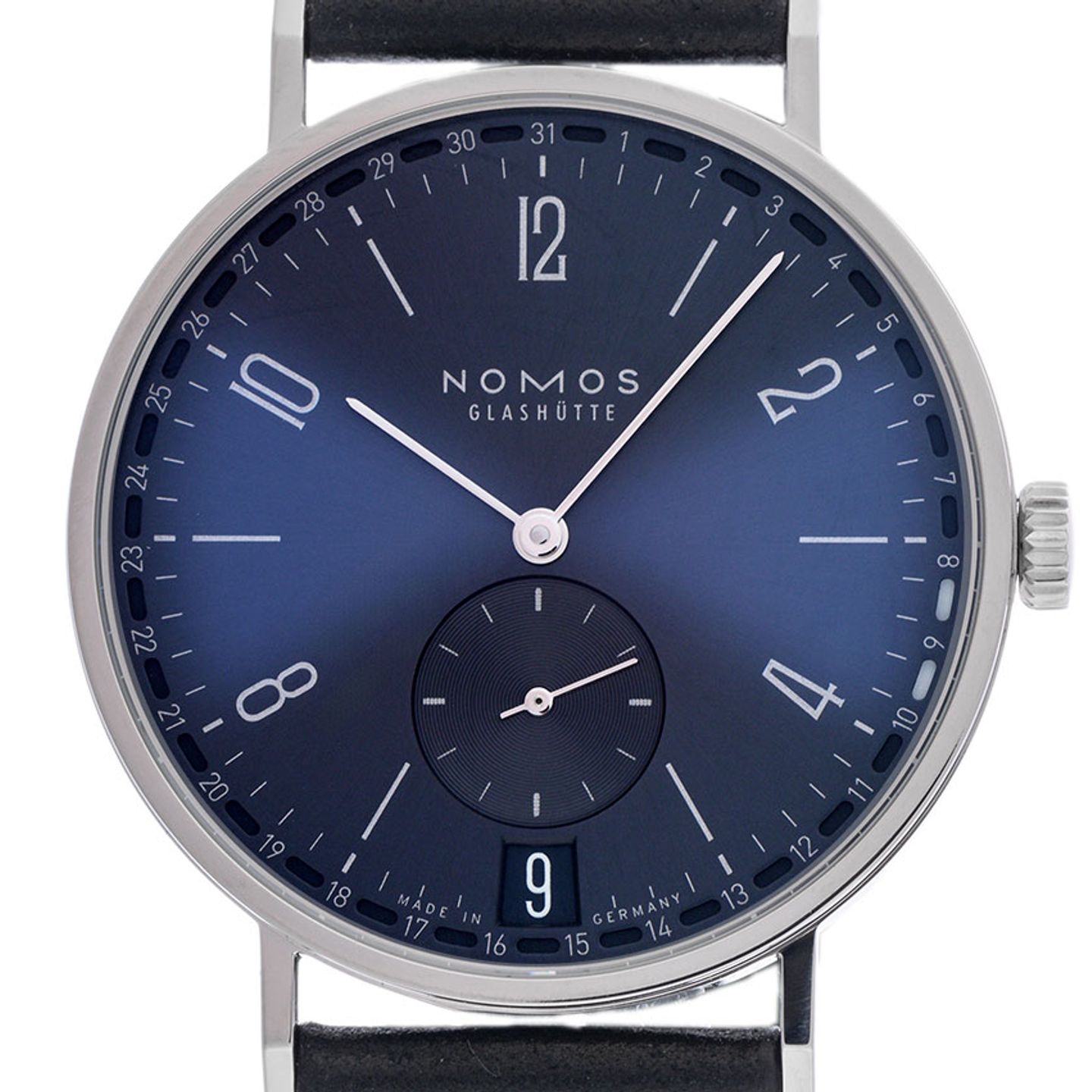 NOMOS Tangente 136 (2026) - Blauw wijzerplaat 38mm Staal (1/7)