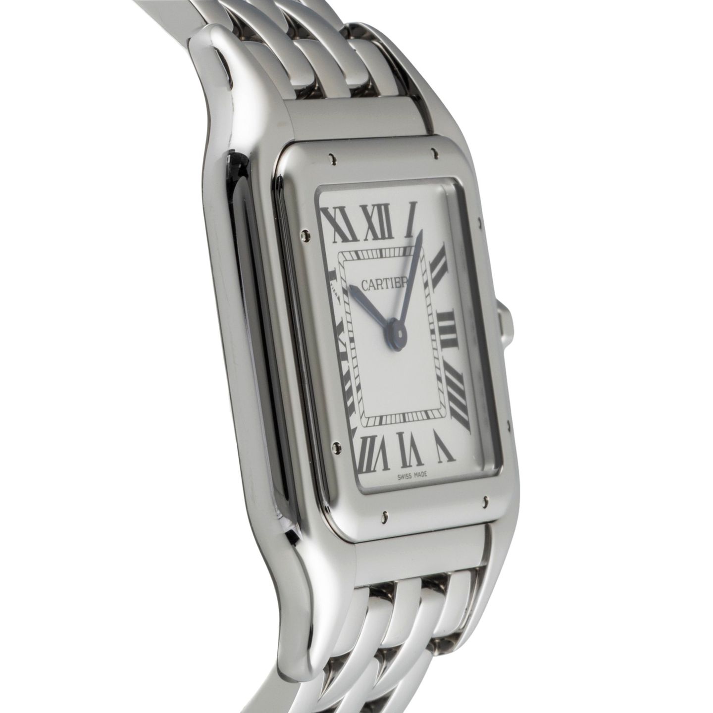 Cartier Panthère WSPN0011 (Unknown (random serial)) - Silver dial 31 mm Steel case (7/8)