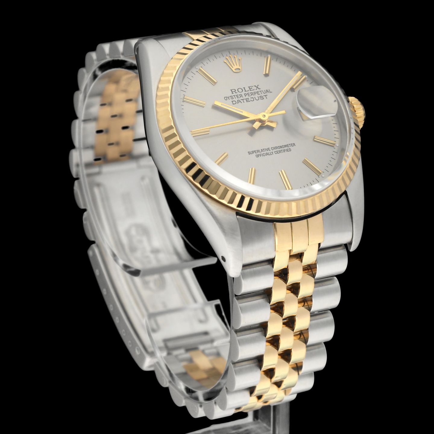 Rolex Datejust 36 16233 (1989) - 36 mm Gold/Steel case (6/8)