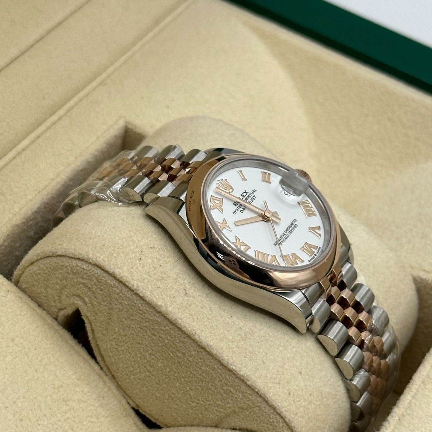 Rolex Datejust 31 278241 (2024) - Wit wijzerplaat 31mm Staal (7/8)