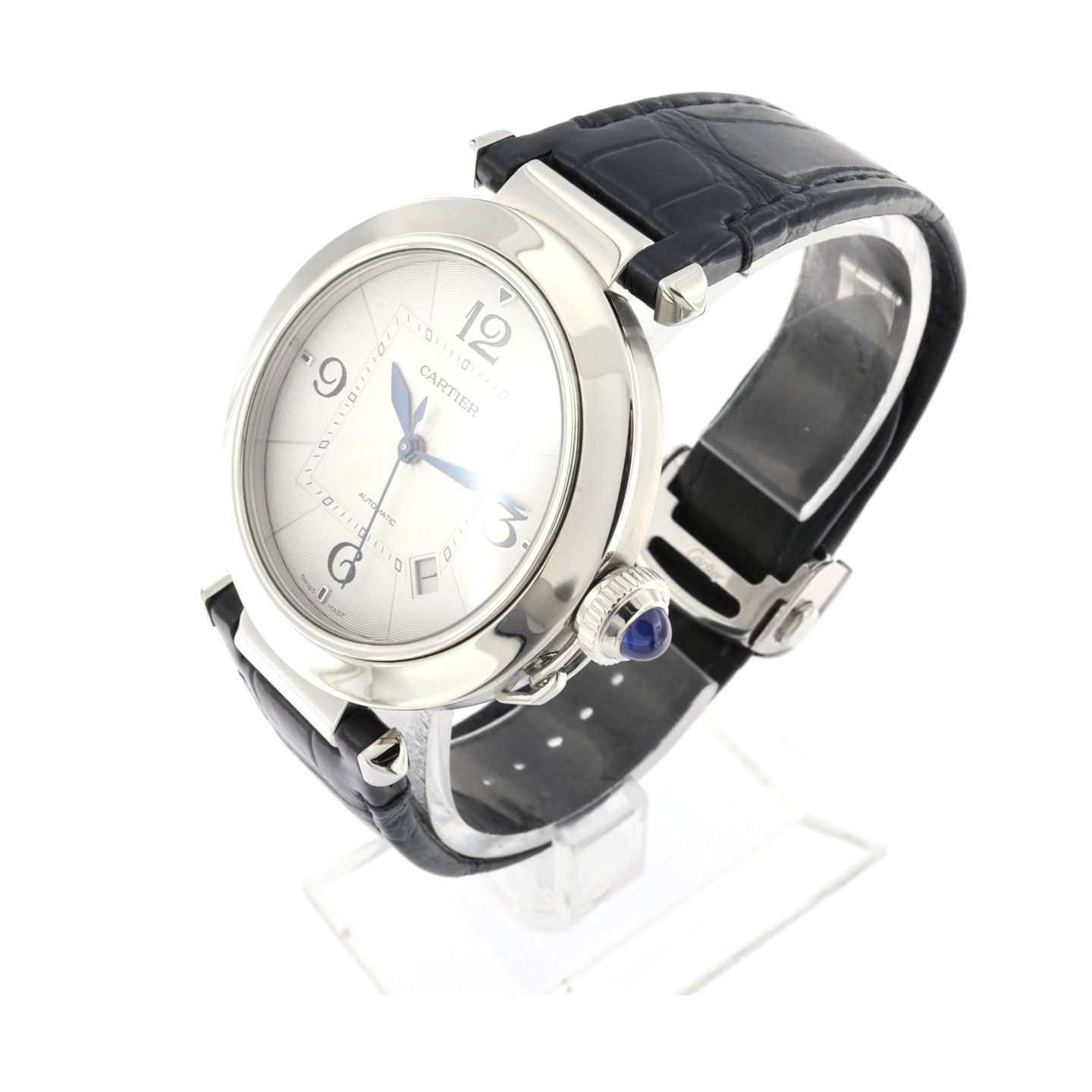 Cartier Pasha WSPA0010 (2021) - Silver dial 41 mm Steel case (3/5)