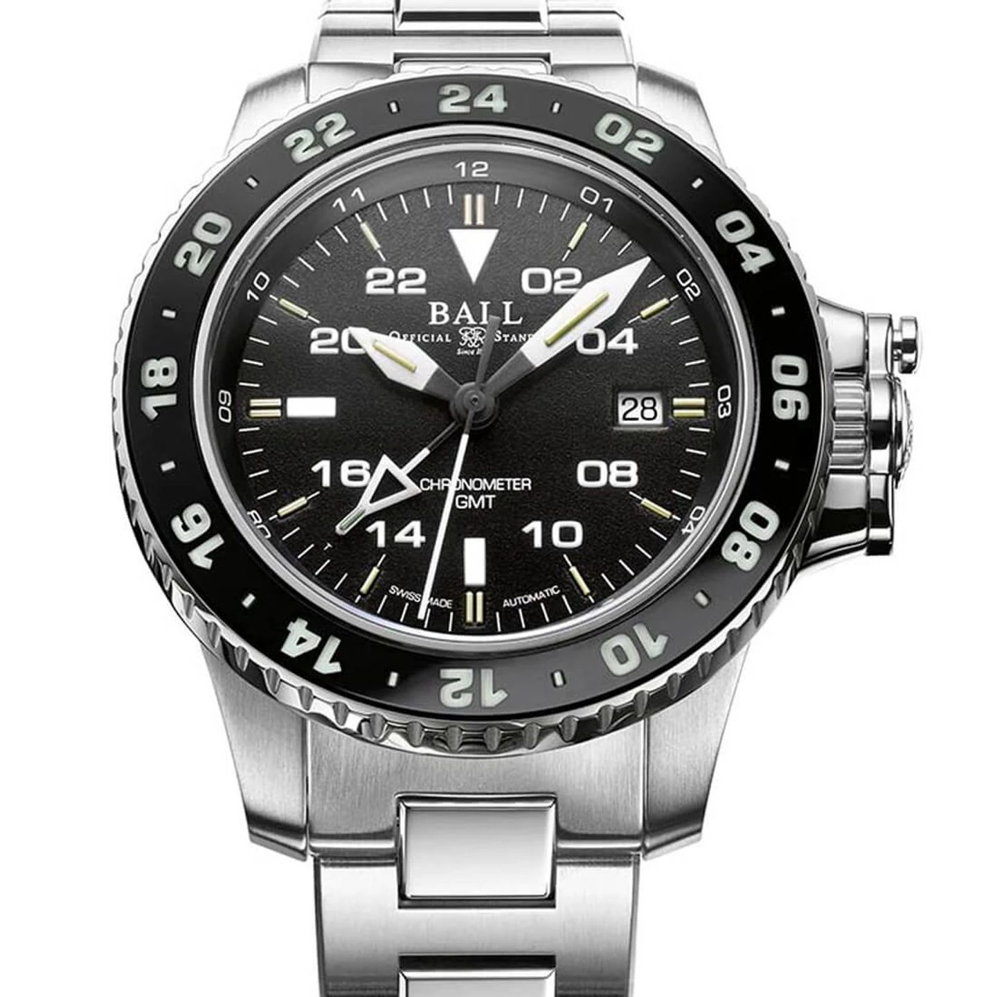 Ball Engineer Hydrocarbon DG2018C-SC-BK (2024) - Black dial 43 mm Steel case (2/2)