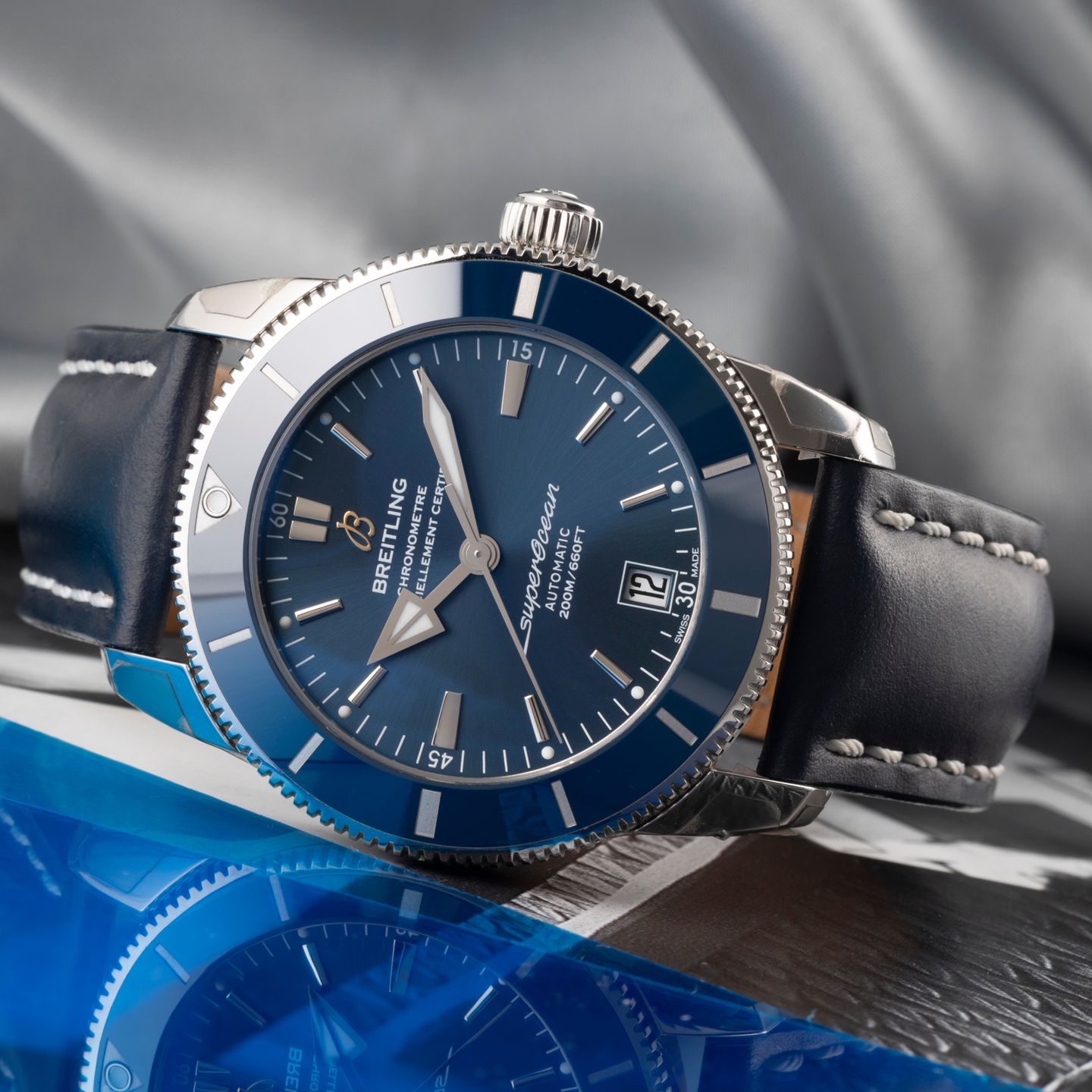 Breitling Superocean Heritage II 42 AB2010 (Onbekend (willekeurig serienummer)) - 42mm Staal (2/8)