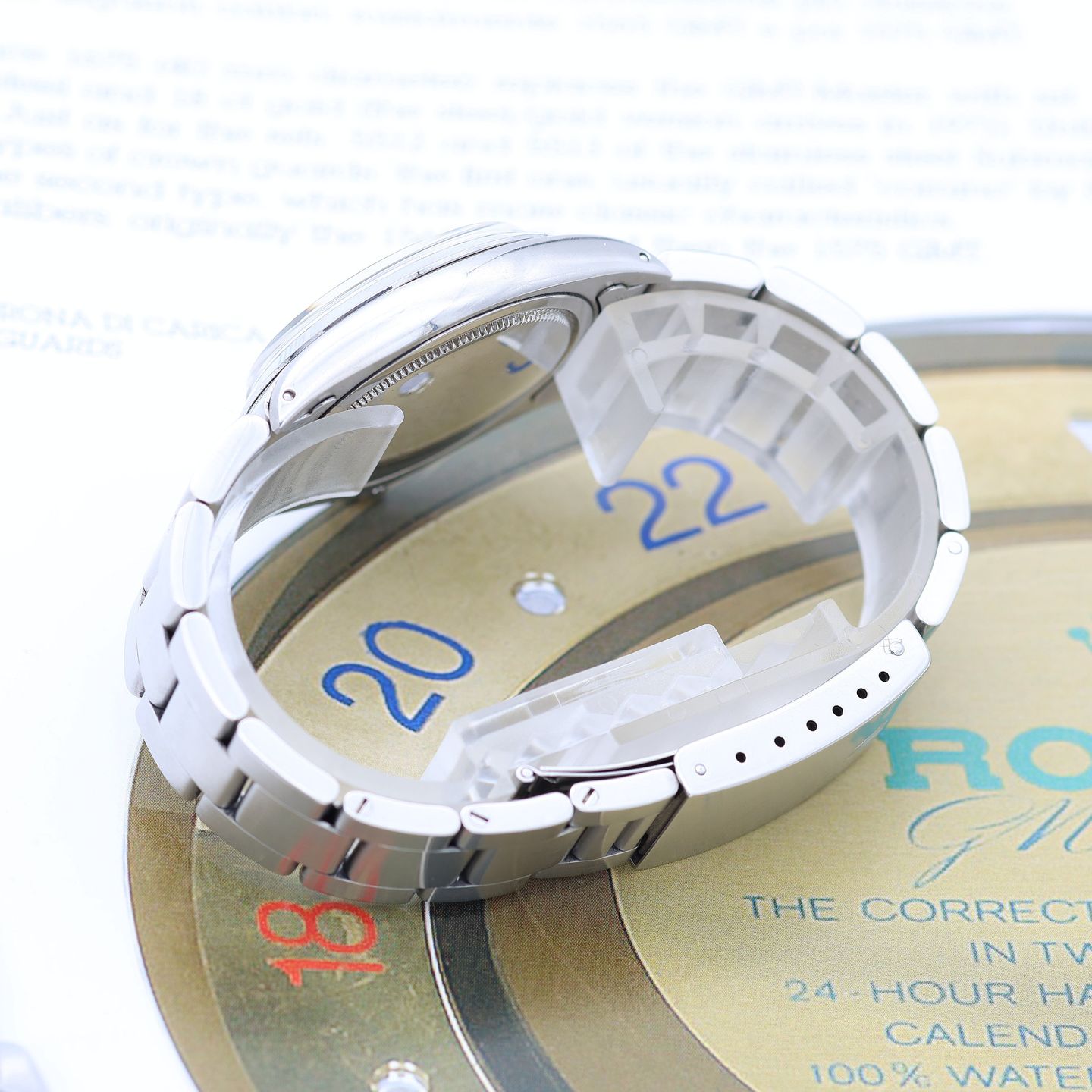 Rolex Oyster Precision 6694 (Unknown (random serial)) - Silver dial 34 mm Steel case (6/8)