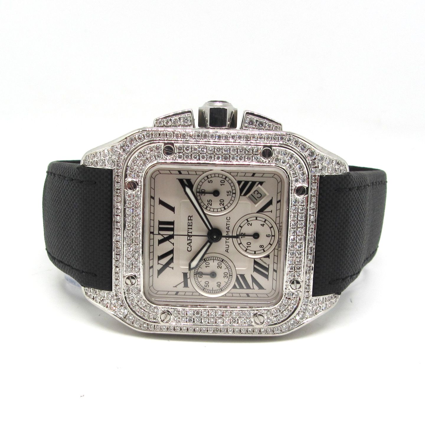 Cartier Santos 100 2740 (Onbekend (willekeurig serienummer)) - 41mm (2/6)