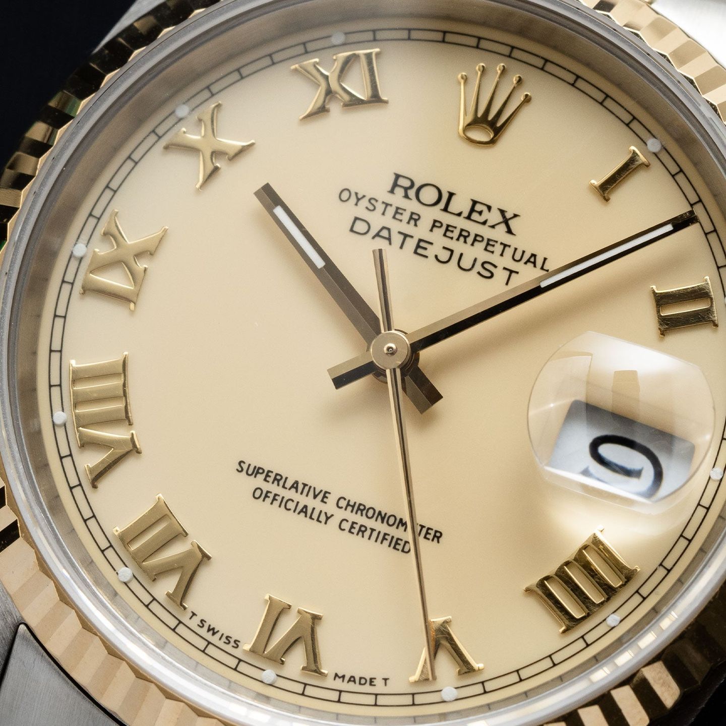 Rolex Datejust 36 16233 (1990) - 36mm Goud/Staal (2/5)