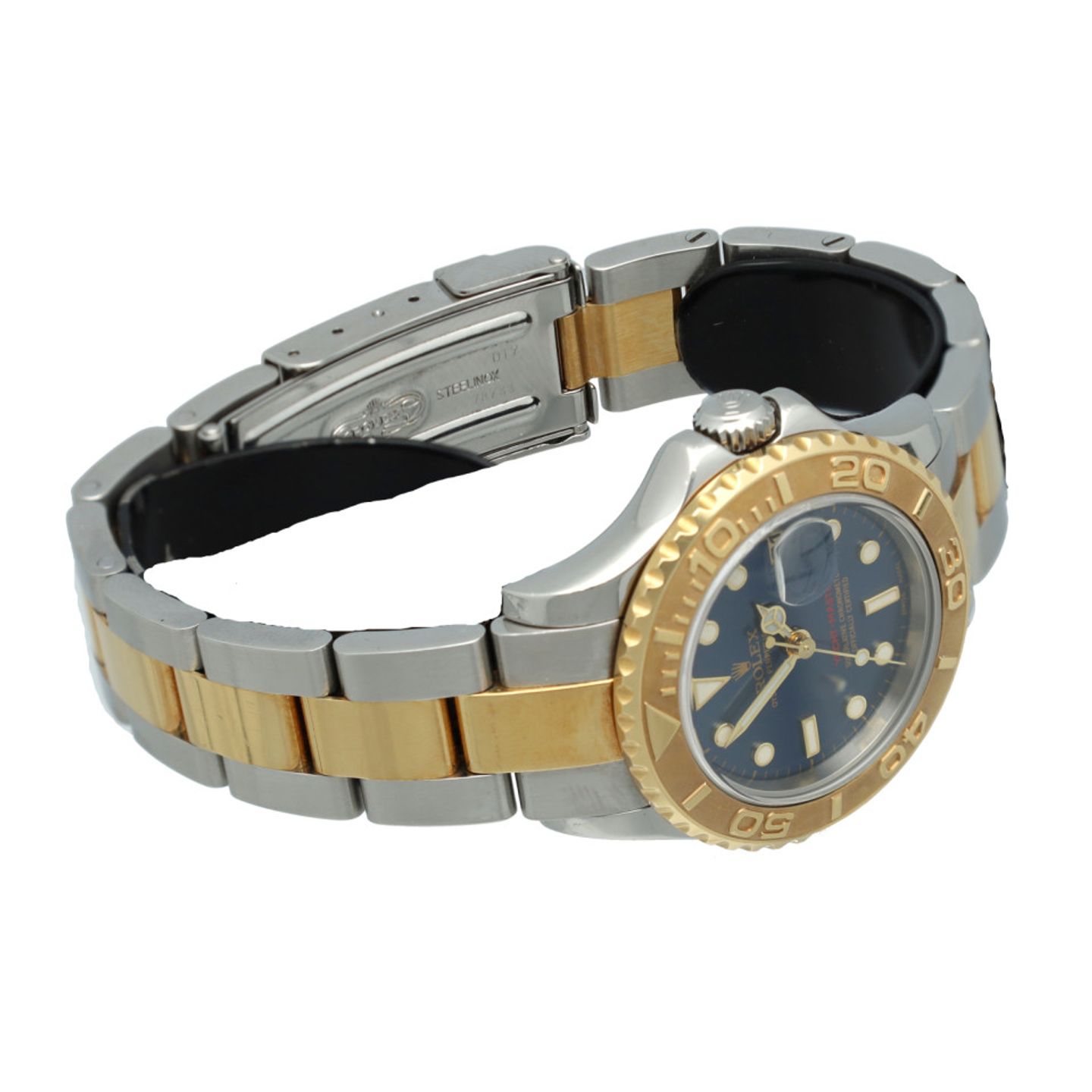 Rolex Yacht-Master 169623 (2001) - Blauw wijzerplaat 29mm Goud/Staal (8/14)