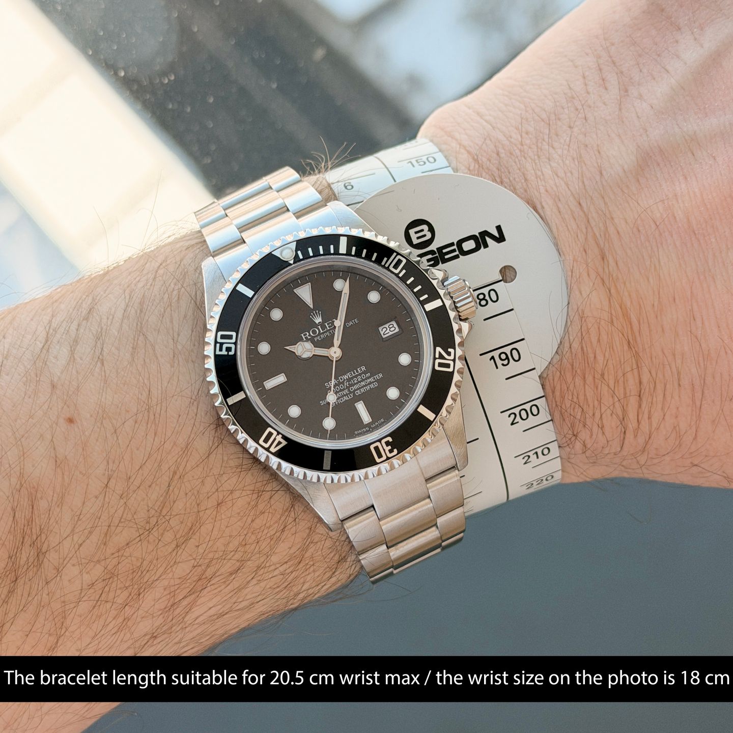 Rolex Sea-Dweller 4000 16600 (2006) - Black dial 40 mm Steel case (2/8)